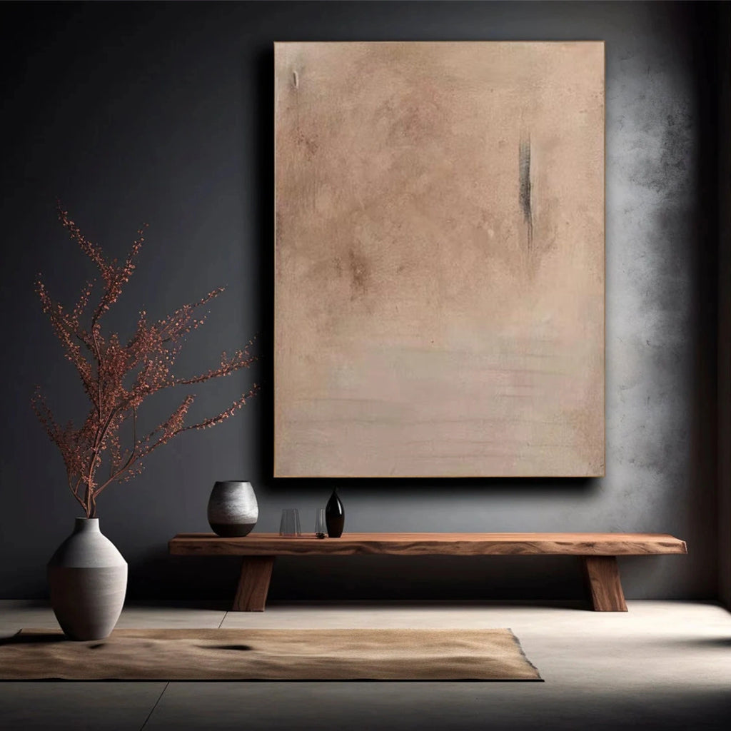 Wabi Sabi Abstract Canvas Art #WA212