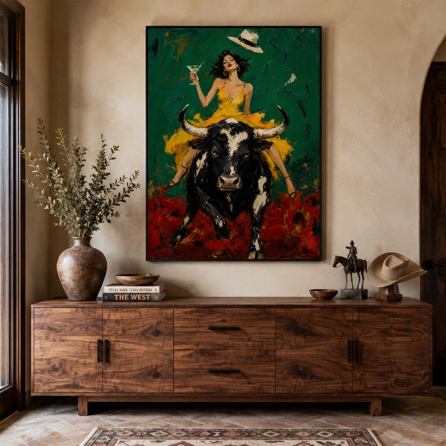 Western Cowboy Art #VA044