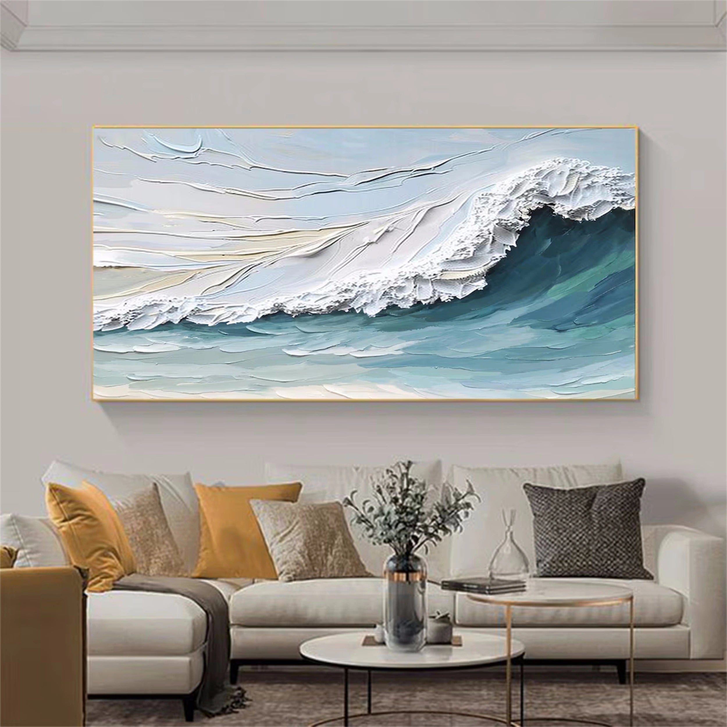 Sky And Ocean Painting #SO054