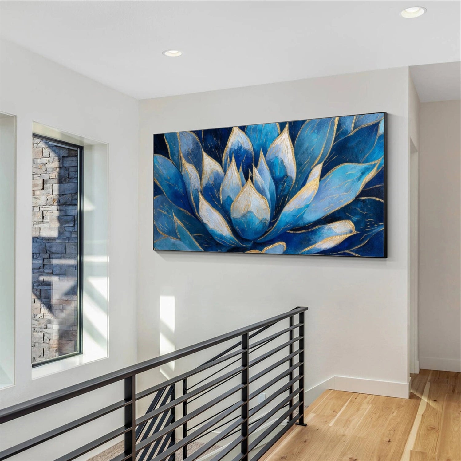 Tree And Flower Abstract Wall Art #TF210