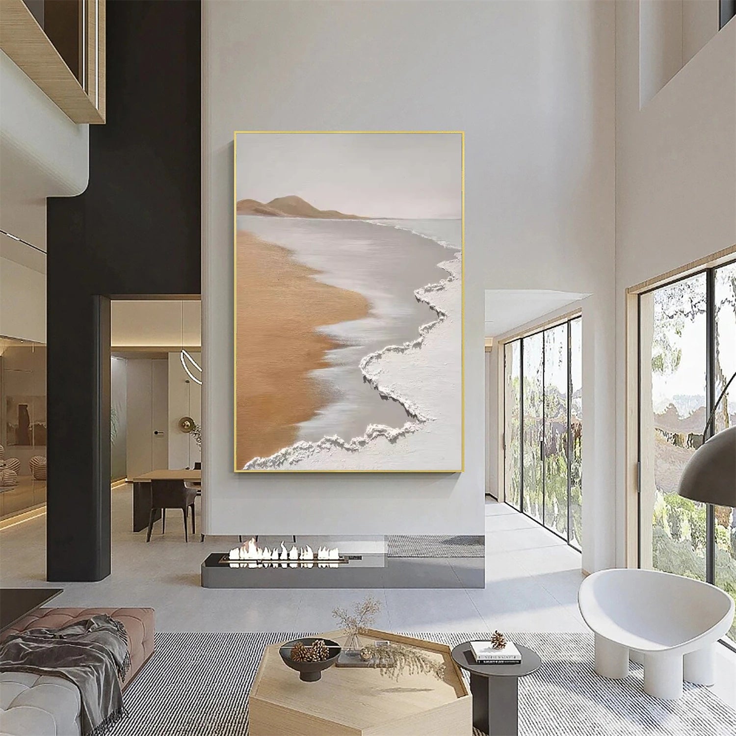 Sky and Ocean Painting #SO212