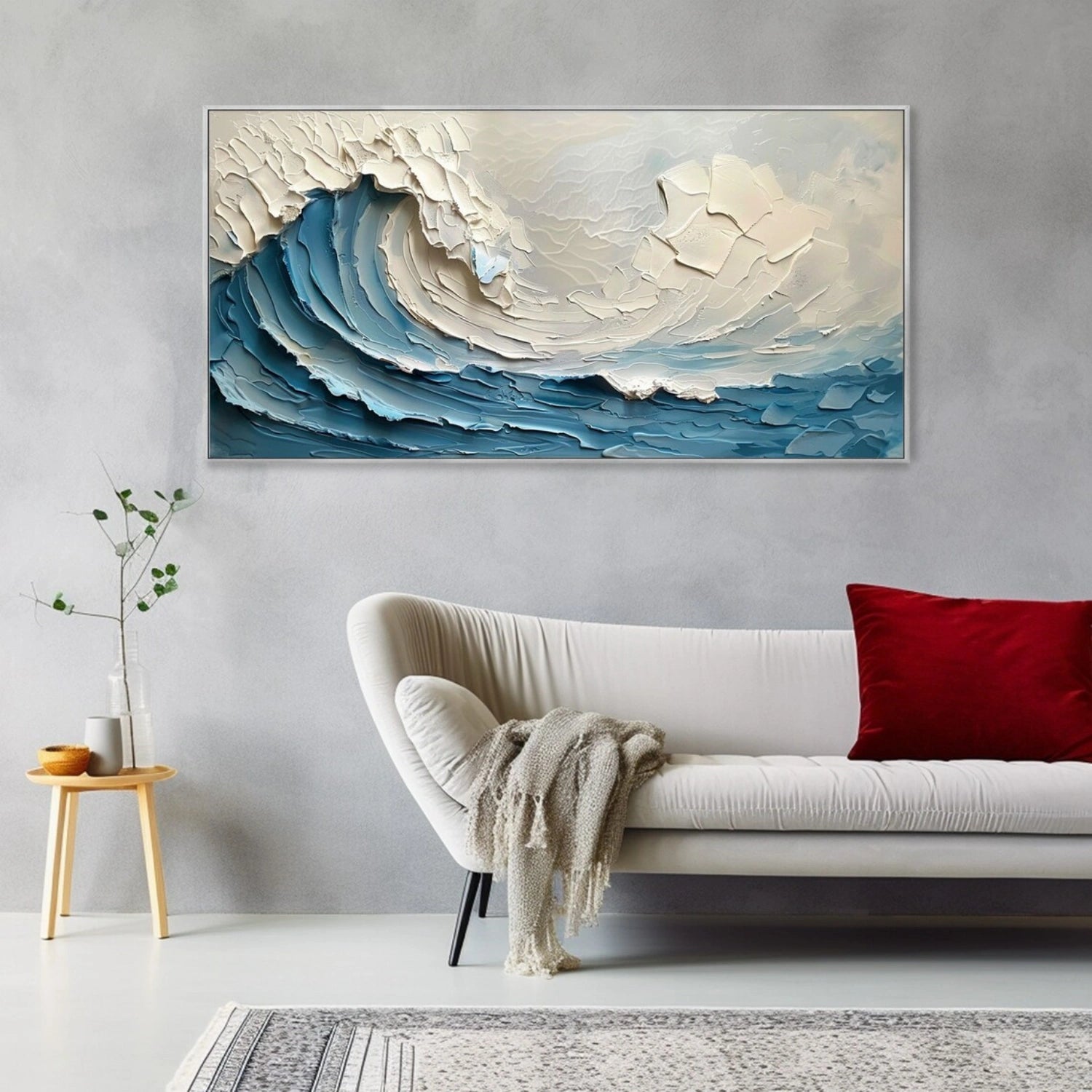 Sky And Ocean Painting #SO177