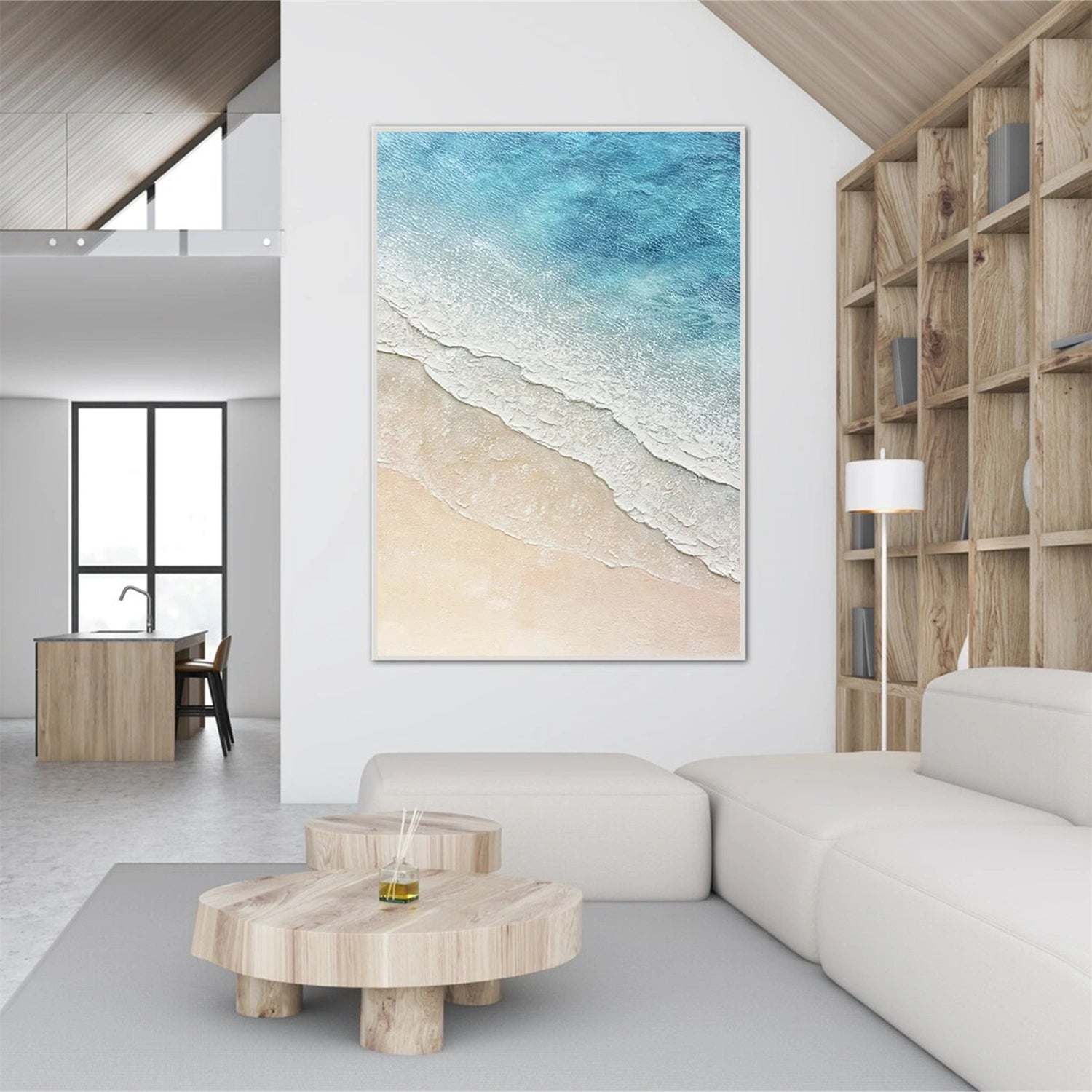 Sky and Ocean Painting #SO180