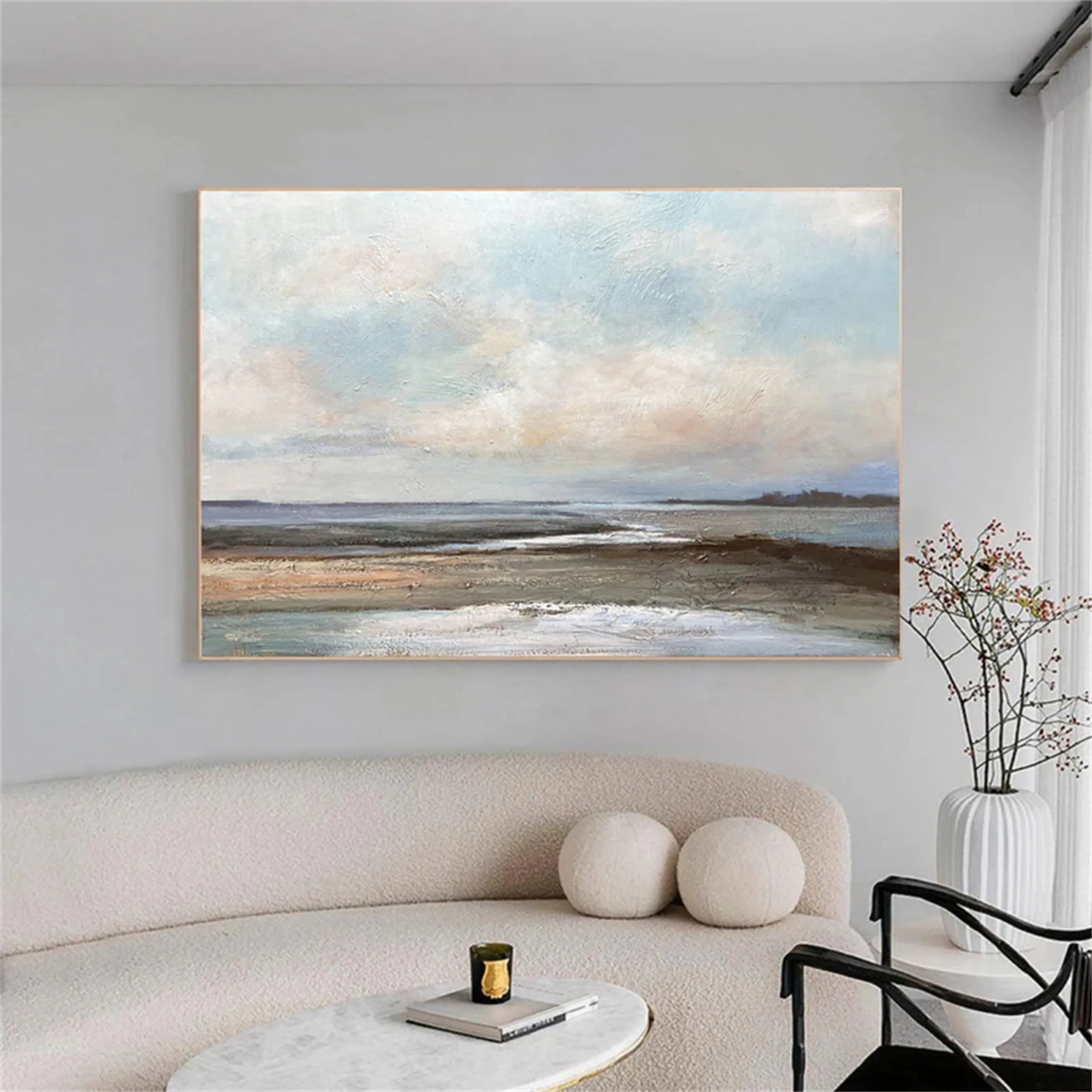 Sky And Ocean Painting #SO090