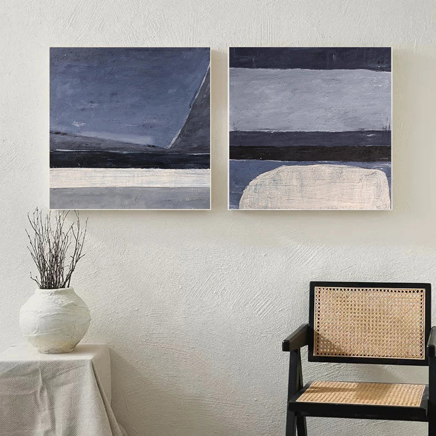 Abstract Wall Art Set of 2 #AW083