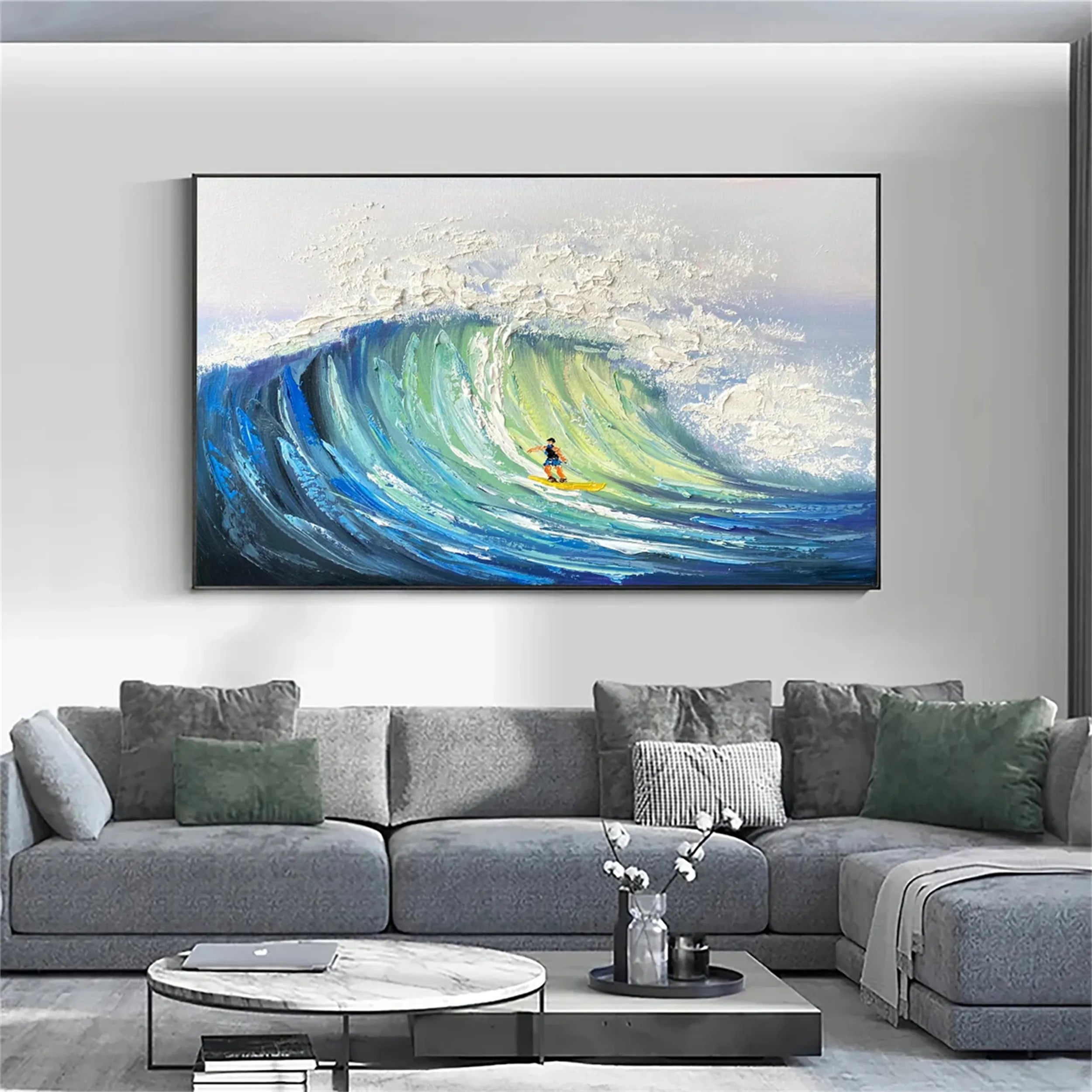 Sky And Ocean Painting #SO109