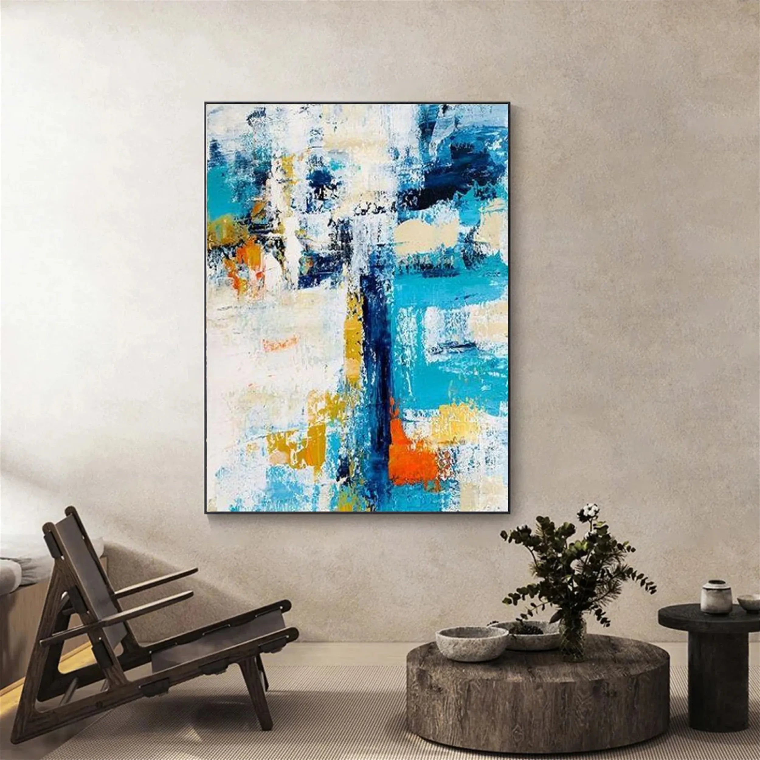Abstract Texture Wall Art #AW019