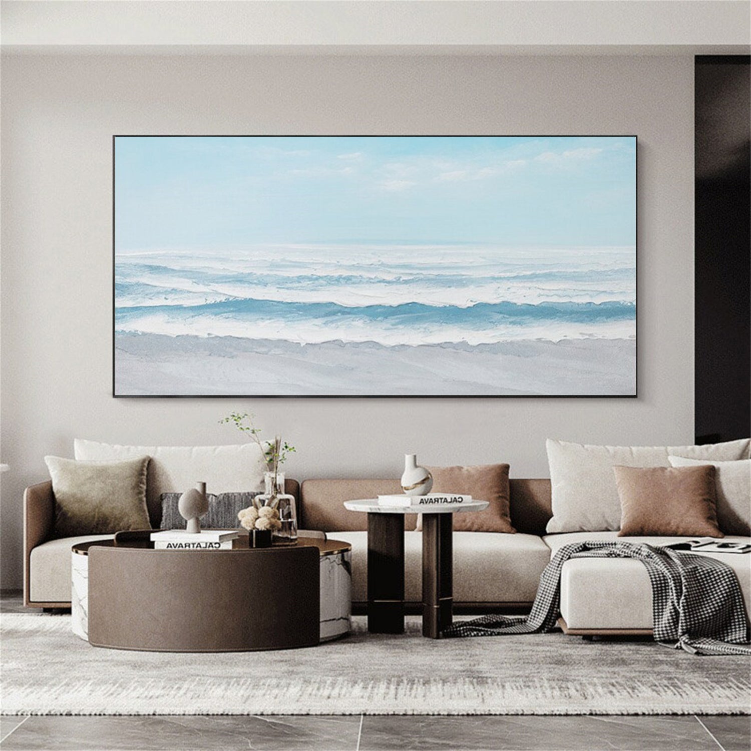 Sky And Ocean Painting #SO036