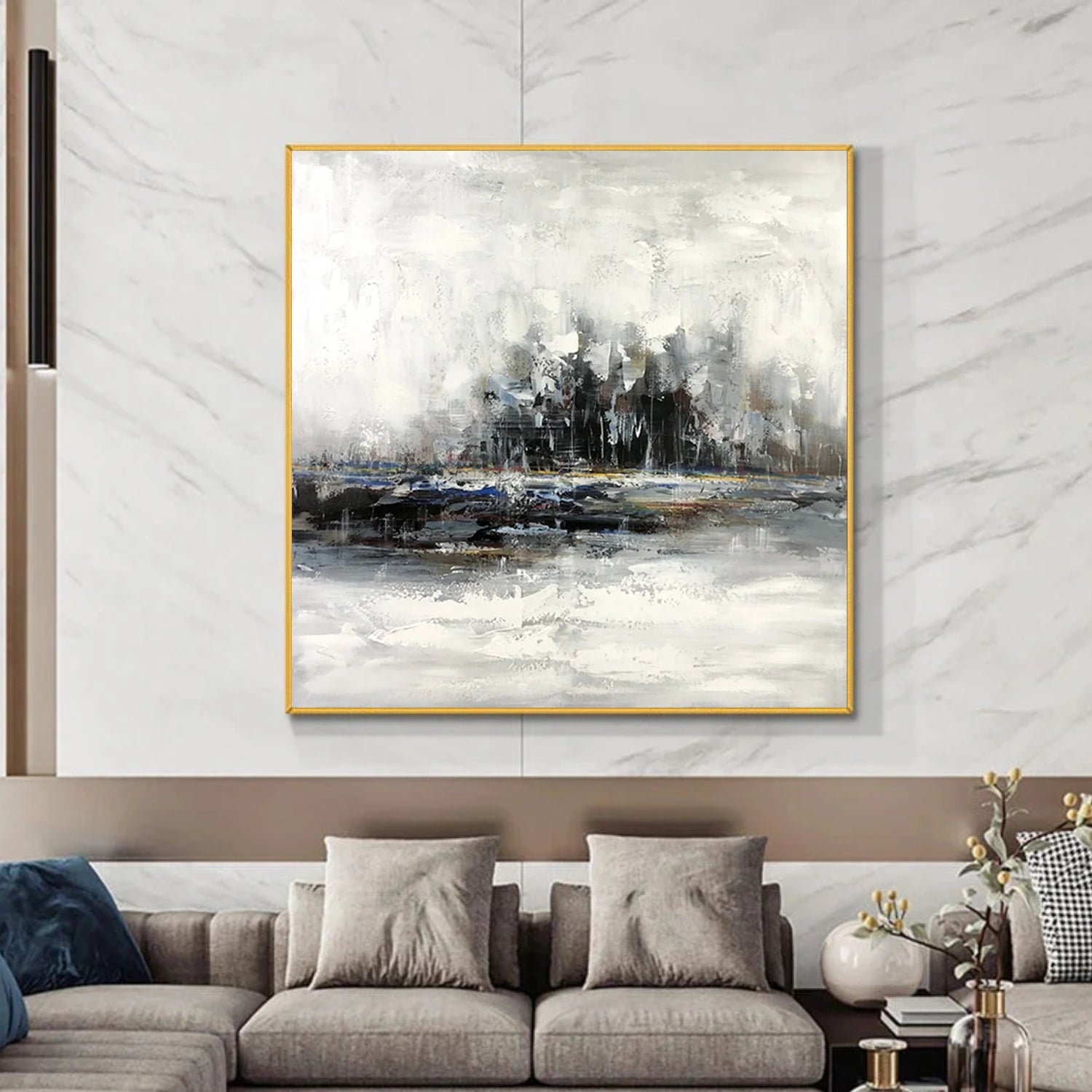 Wabi Sabi Abstract Canvas Art  #WA230