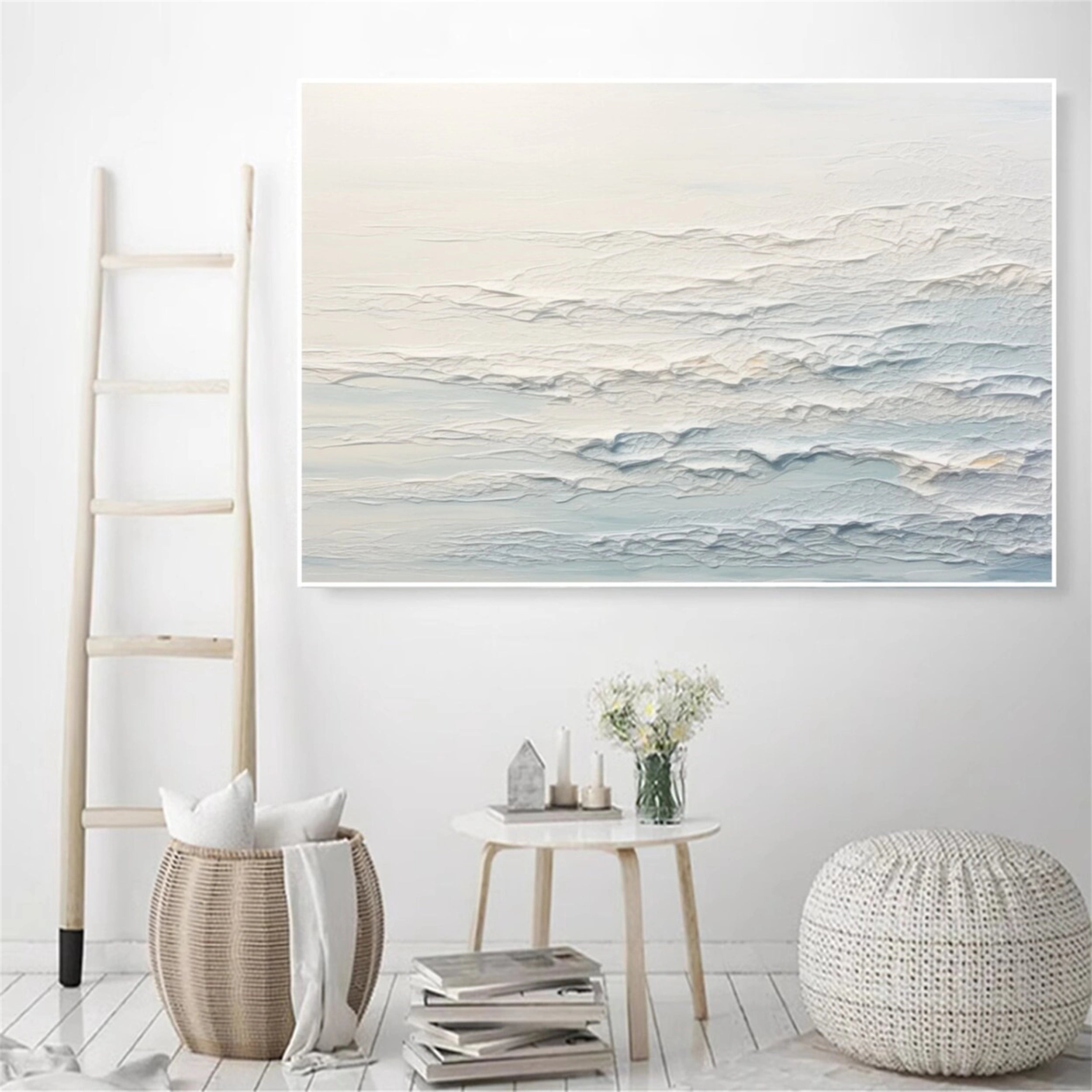 Sky And Ocean Painting #SO048