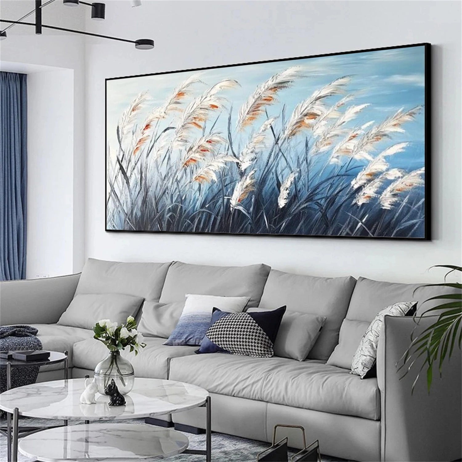 Tree And Flower Abstract Wall Art #TF166