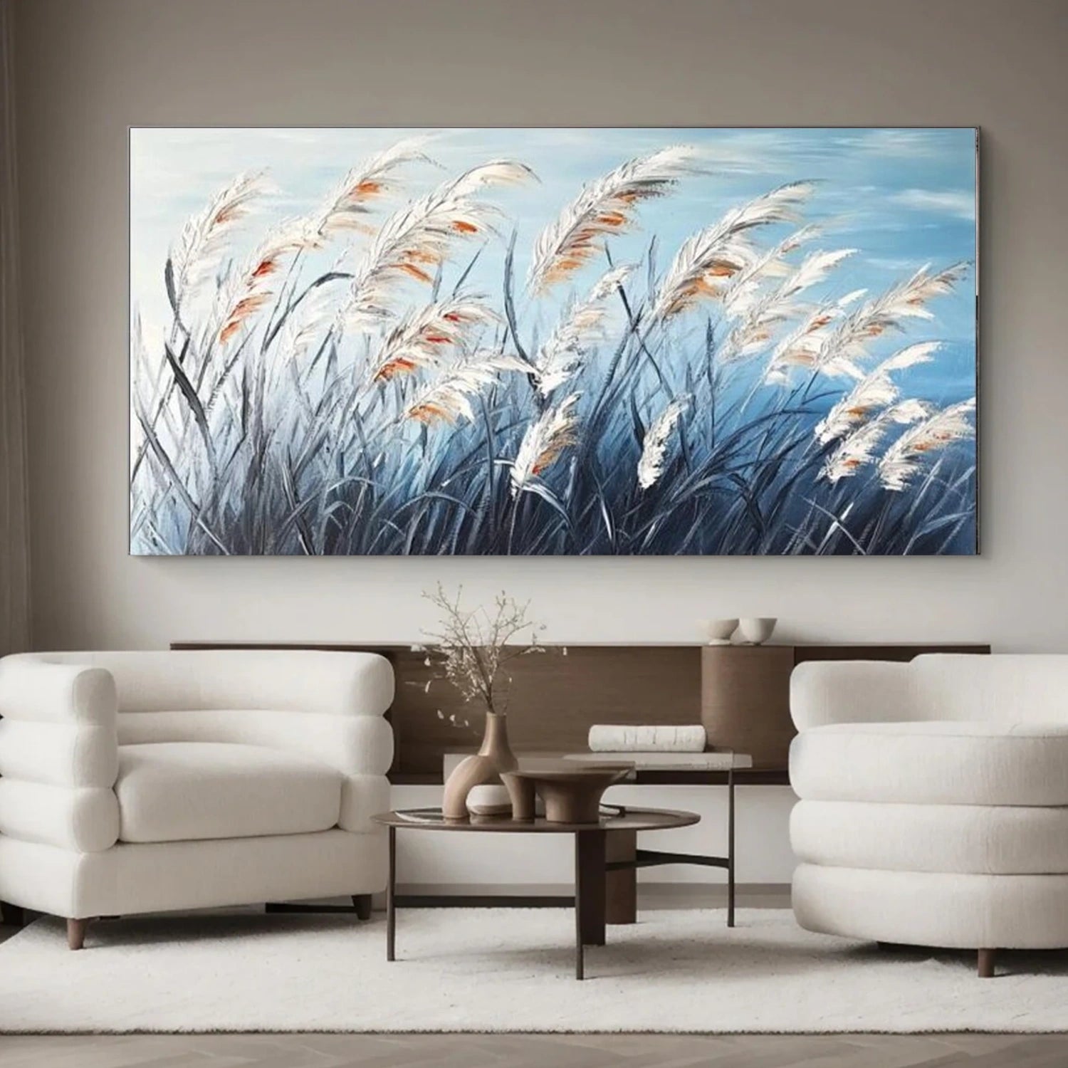 Tree And Flower Abstract Wall Art #TF166