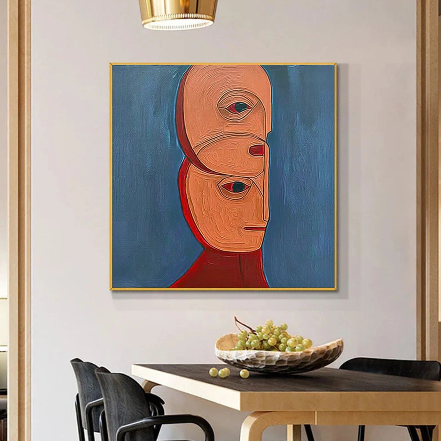 Abstract Portrait Wall Art #WP033
