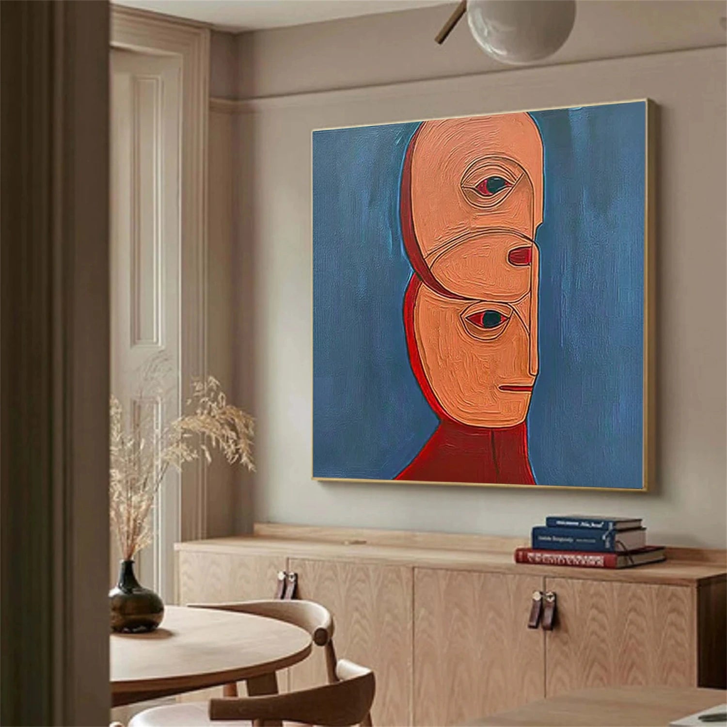 Abstract Portrait Wall Art #WP033