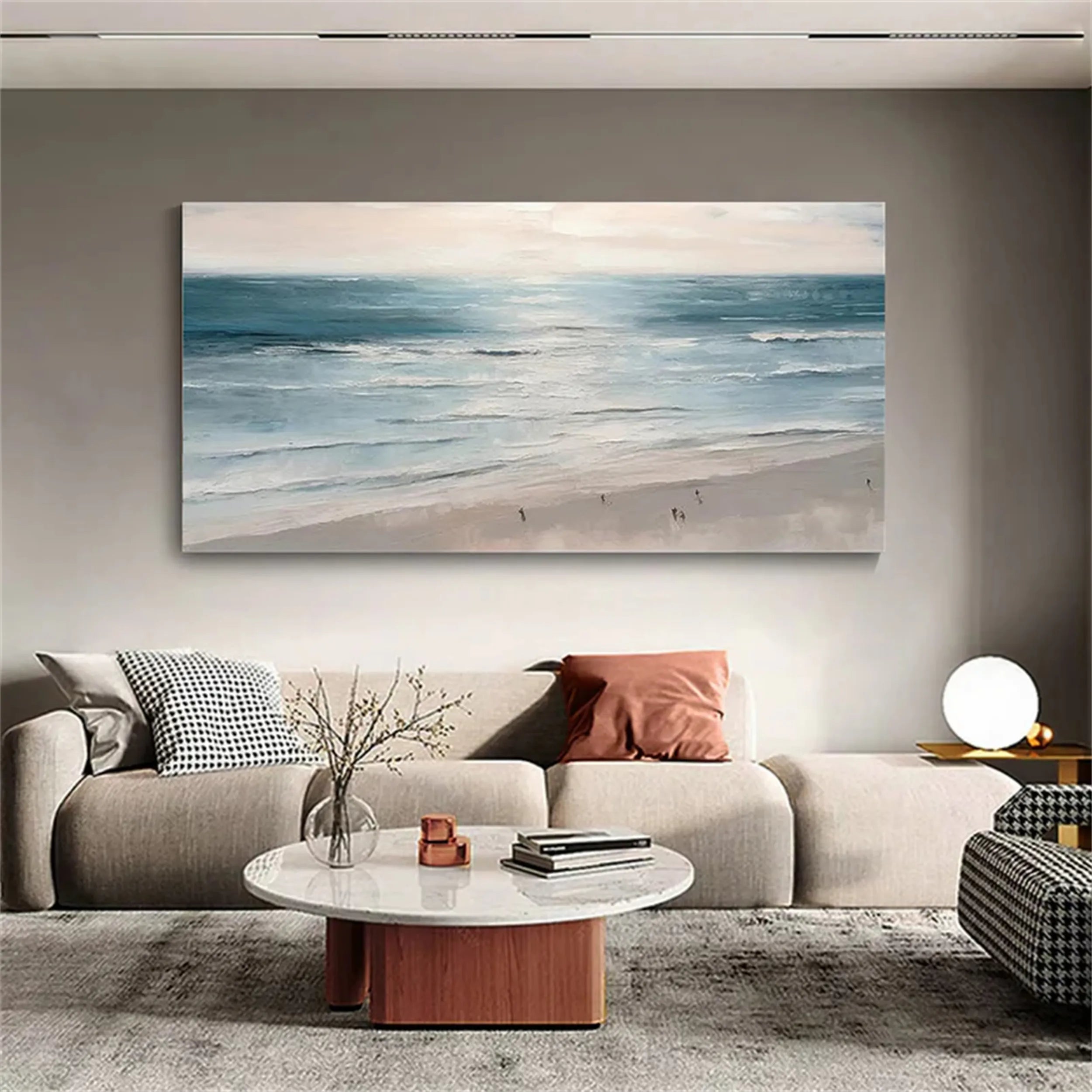 Sky And Ocean Painting #SO088