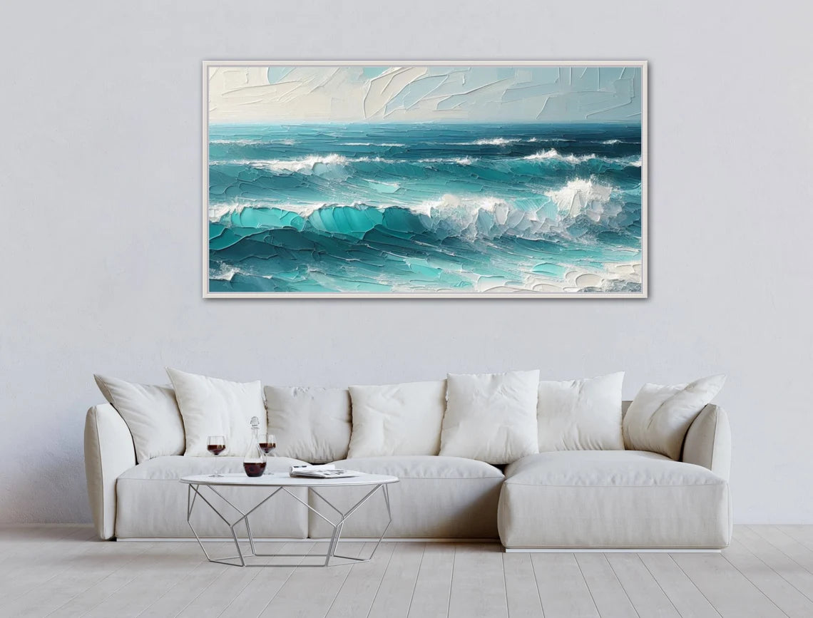 Sky And Ocean Painting #SO176