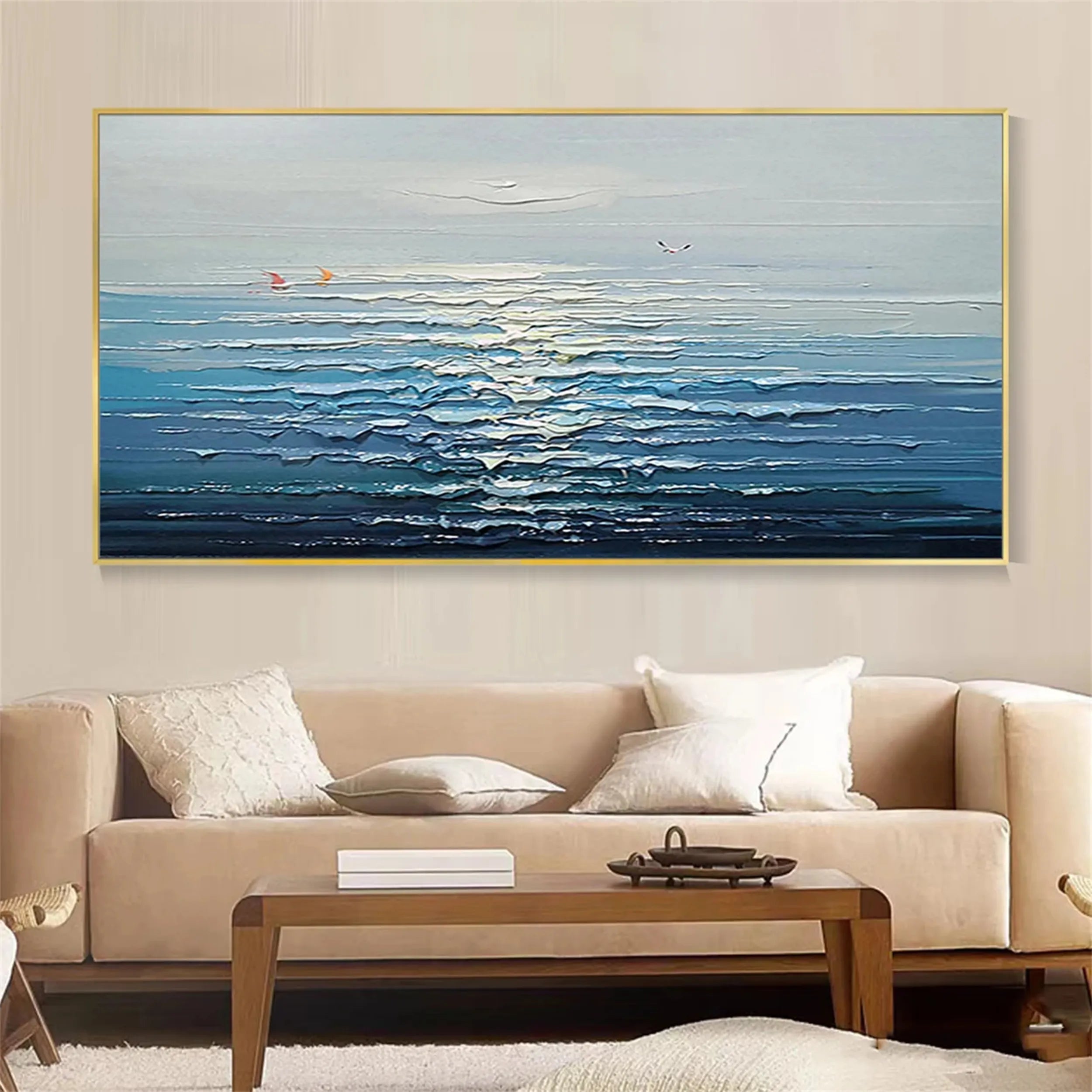 Sky And Ocean Painting #SO129