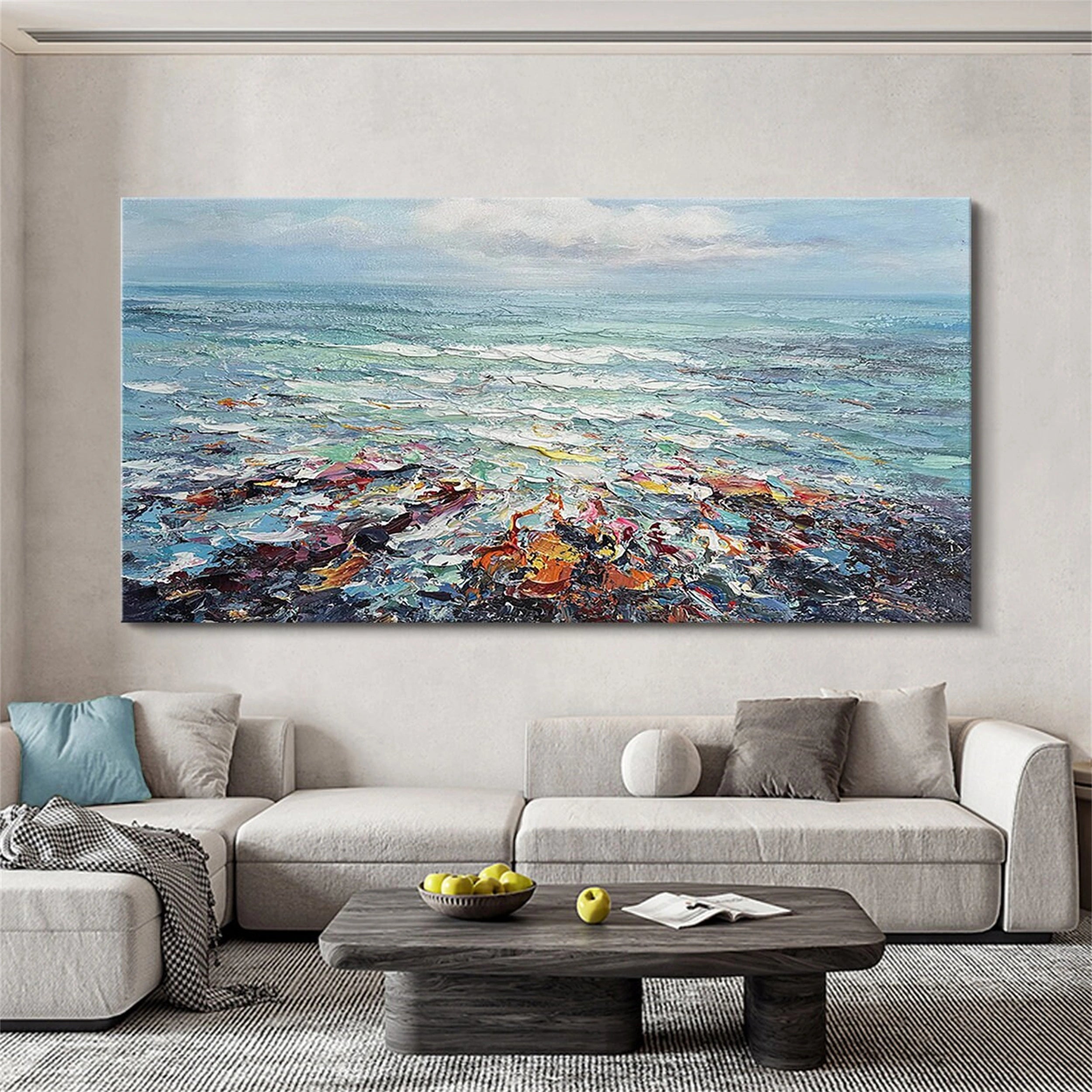 Sky And Ocean Painting #SO007