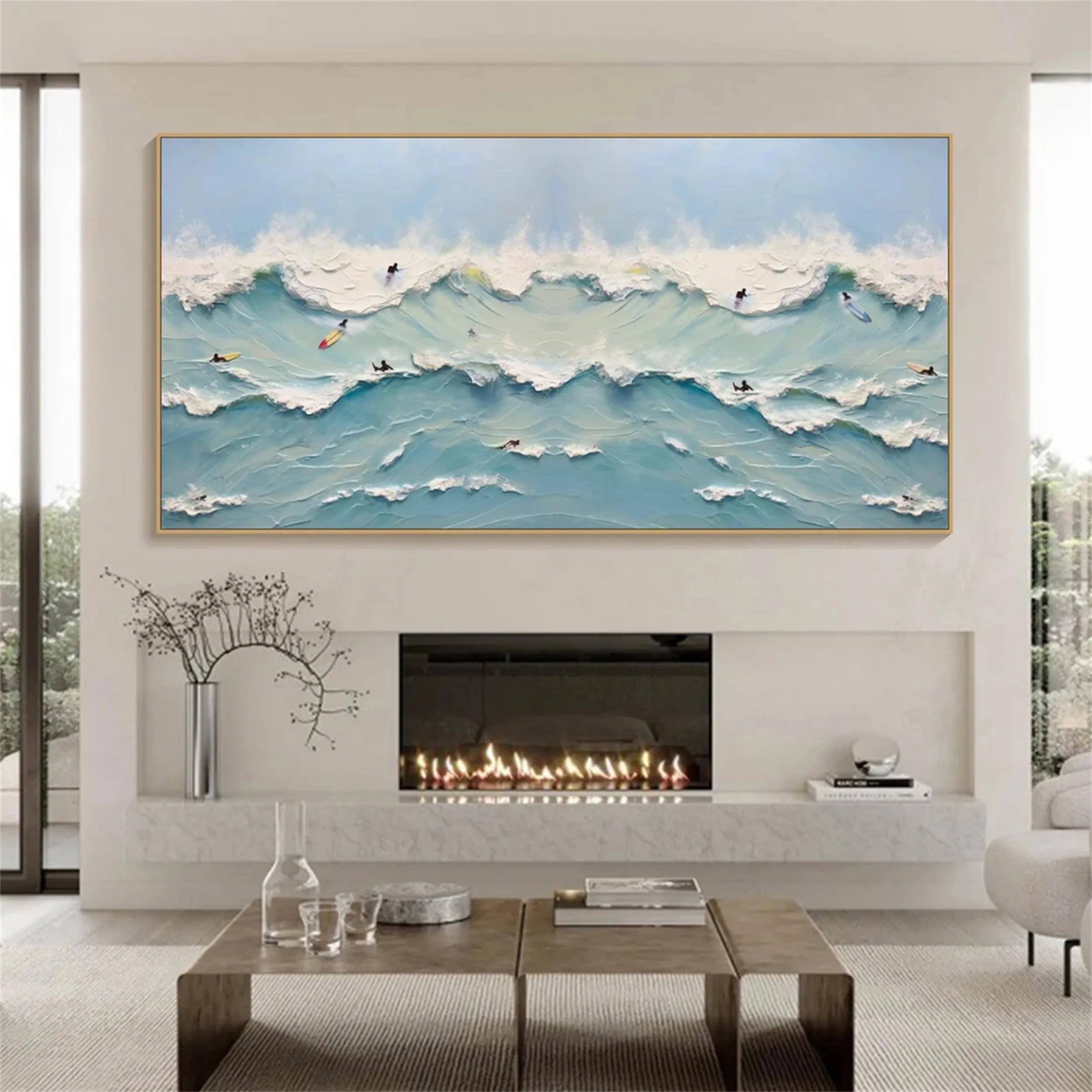 Sky And Ocean Painting #SO106