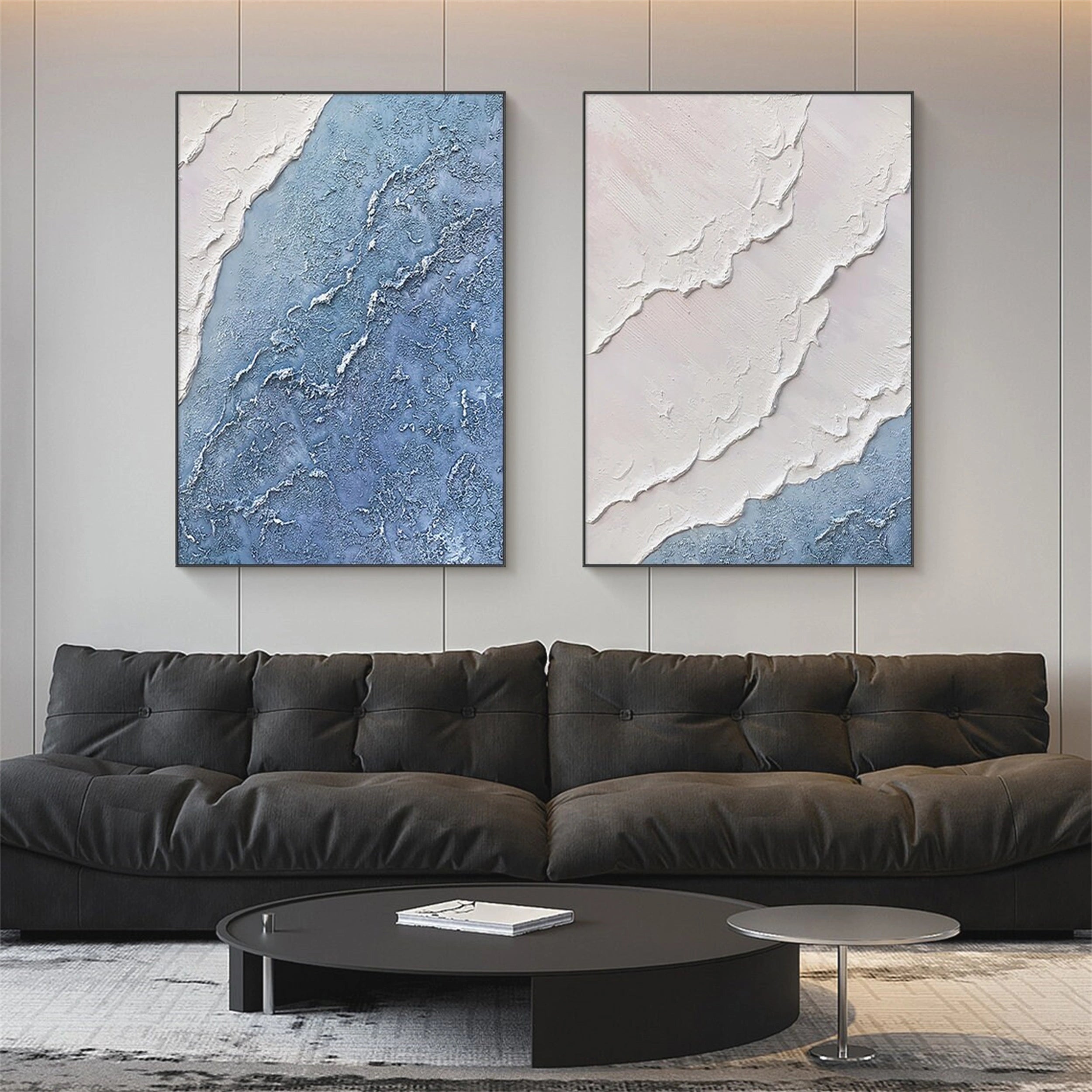 Sky And Ocean Painting Set of 2 #SO067