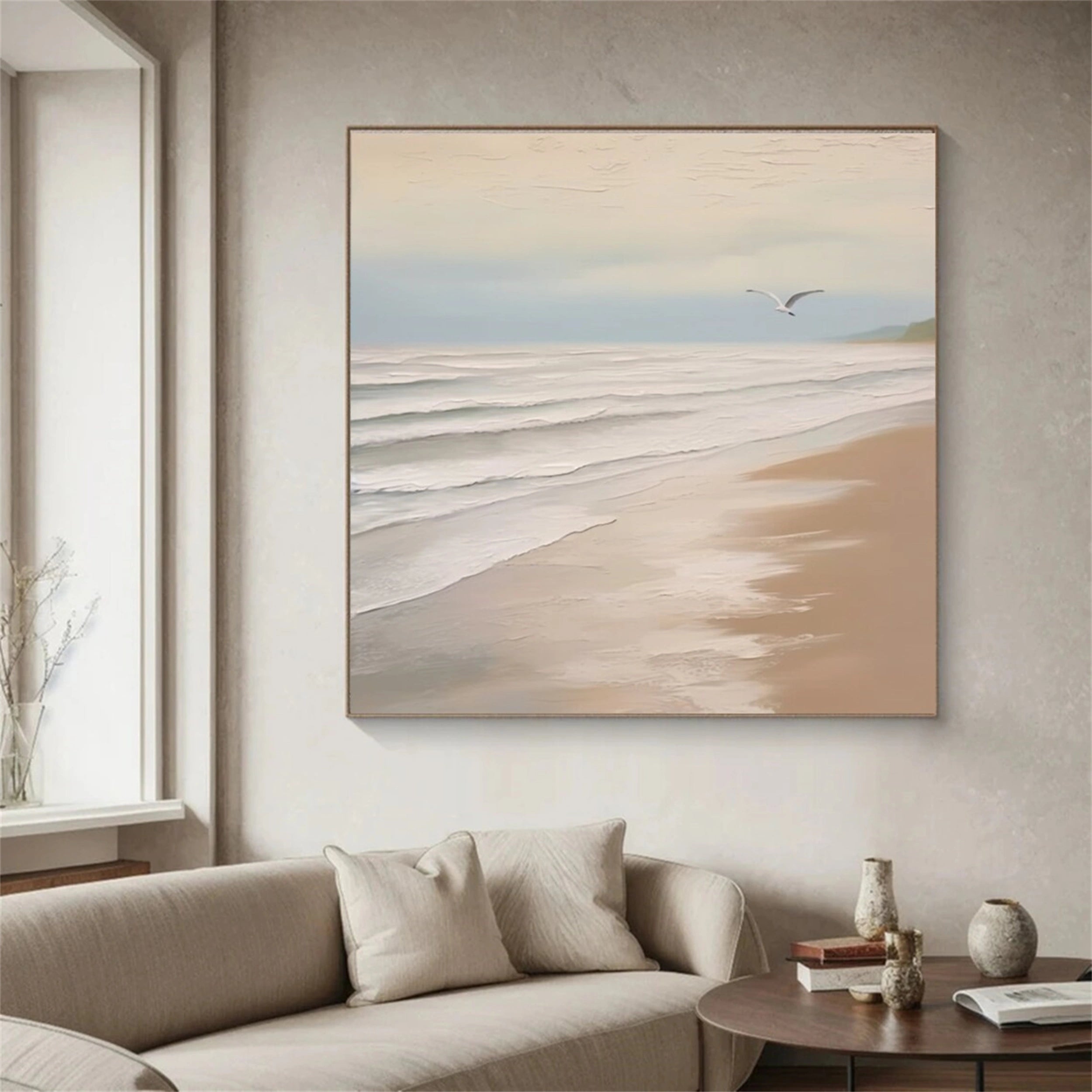 Sky And Ocean Painting #SO042