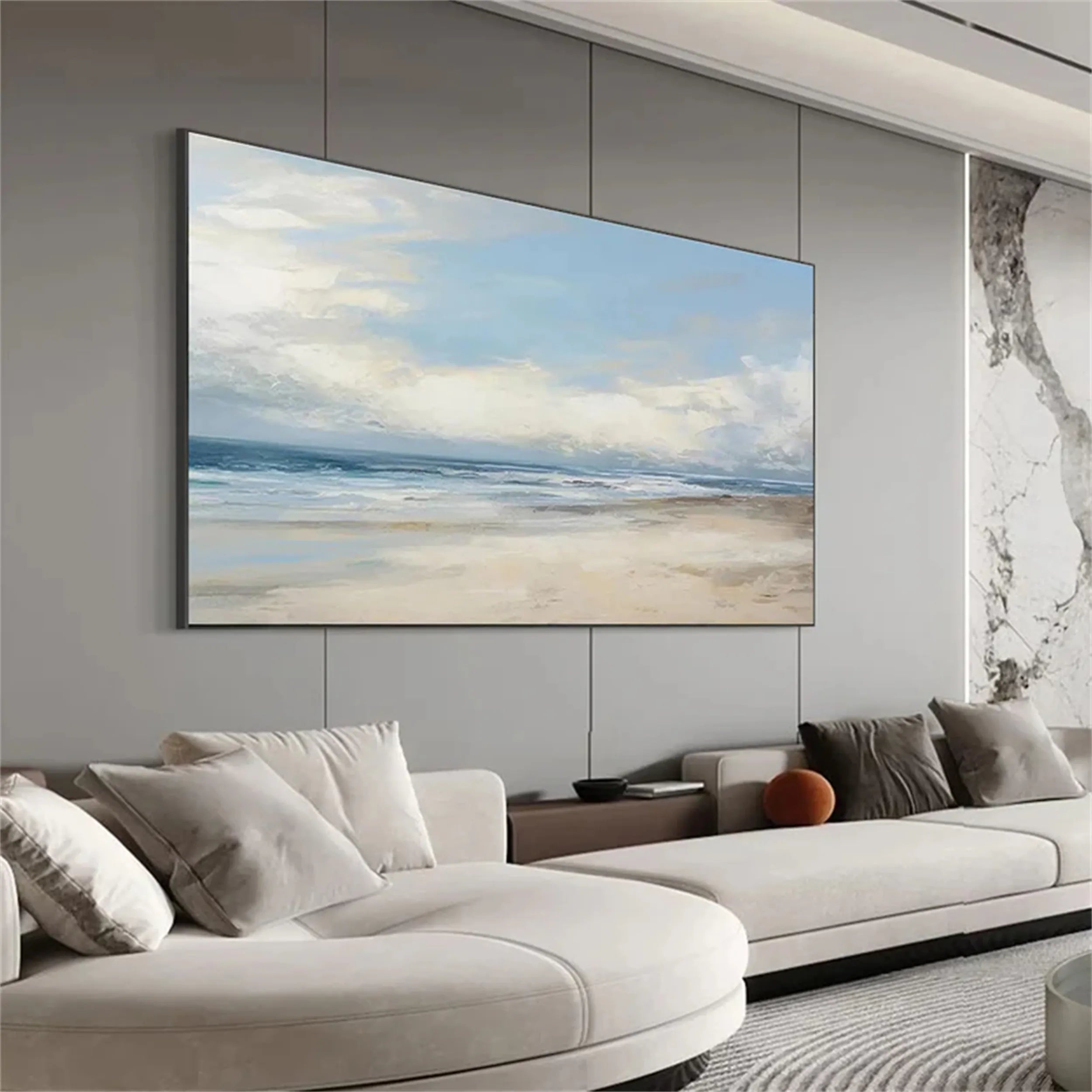 Sky And Ocean Painting #SO093