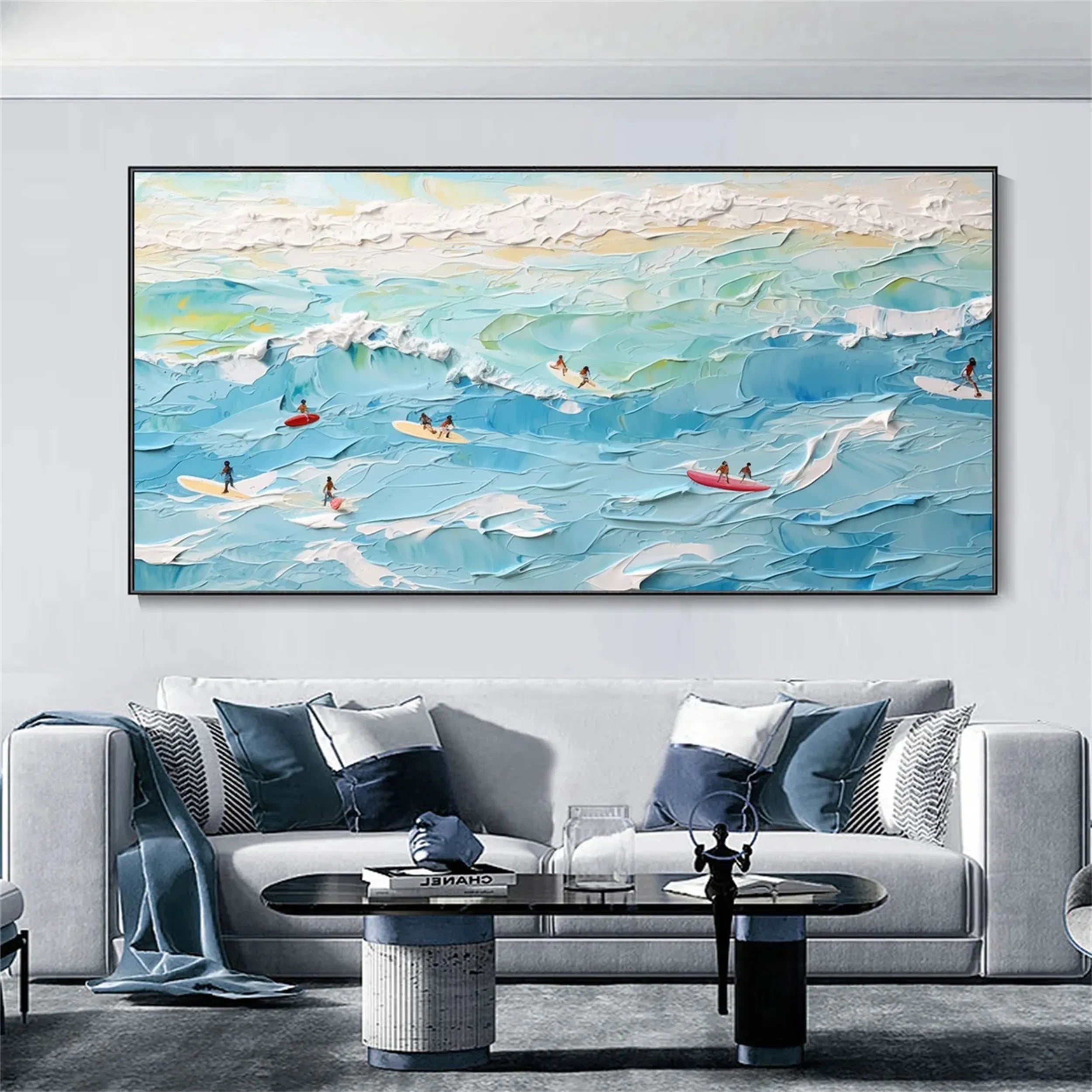 Sky And Ocean Painting #SO131