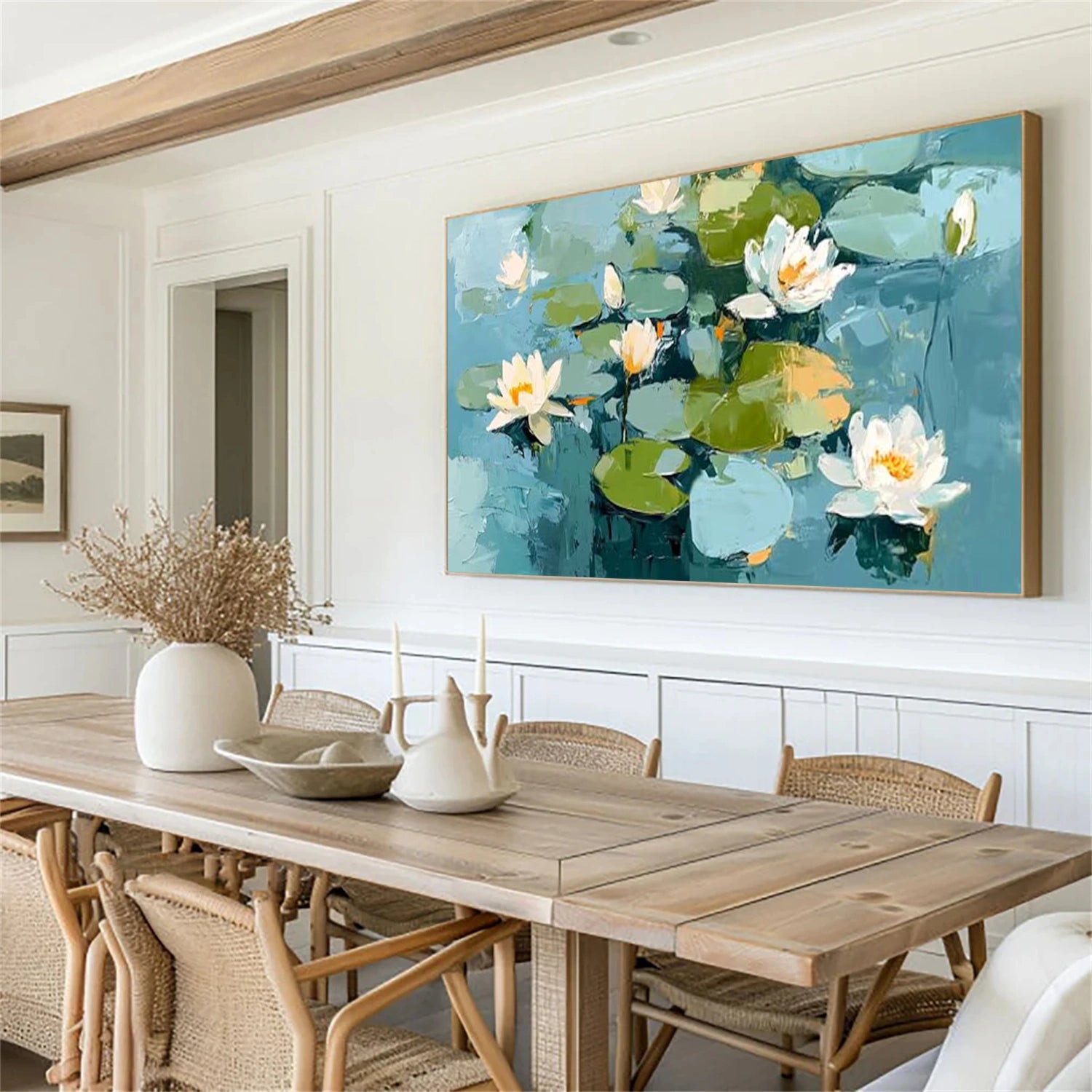 Tree And Flower Abstract Wall Art #TF167