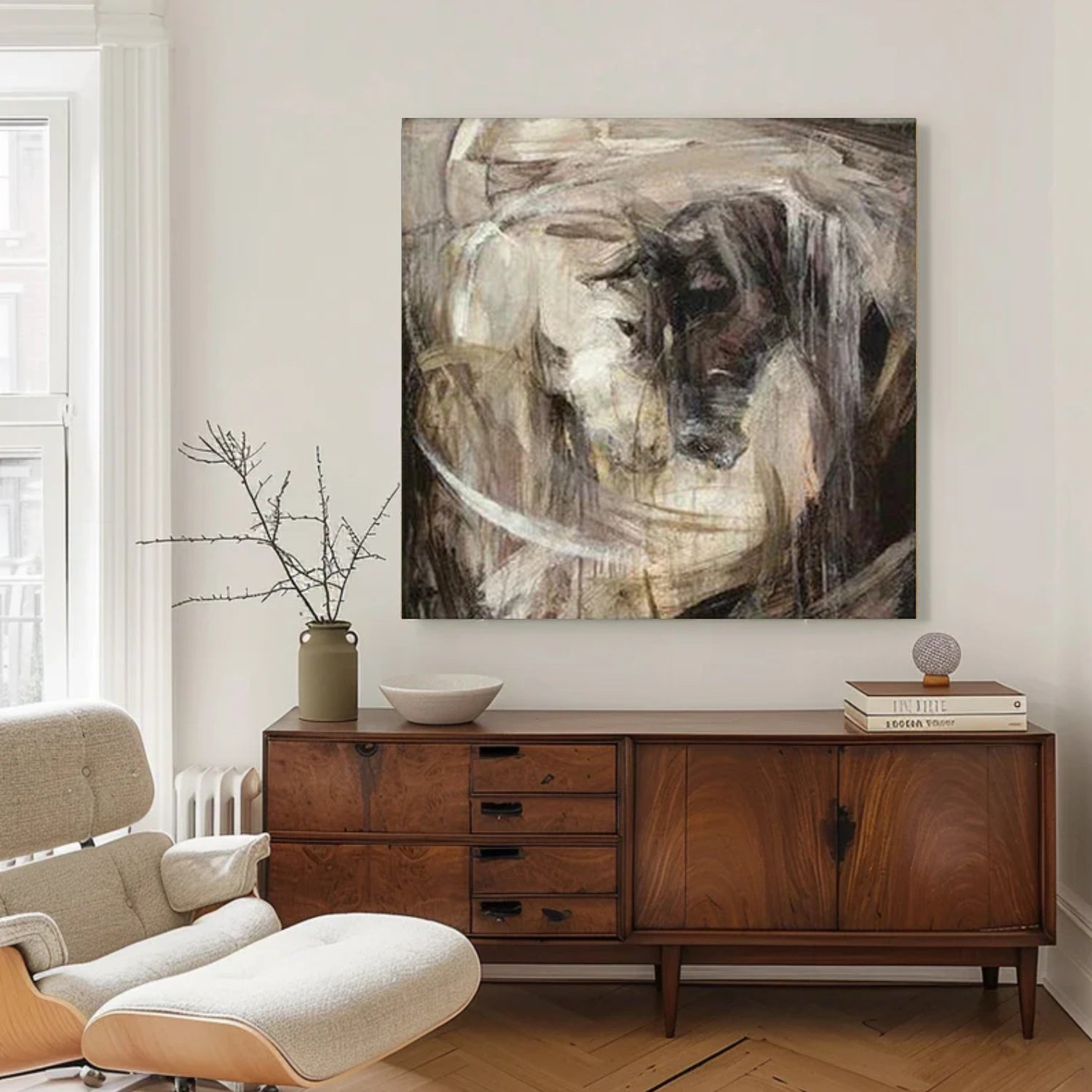 Abstract Animal Horse Wall Art #AT073