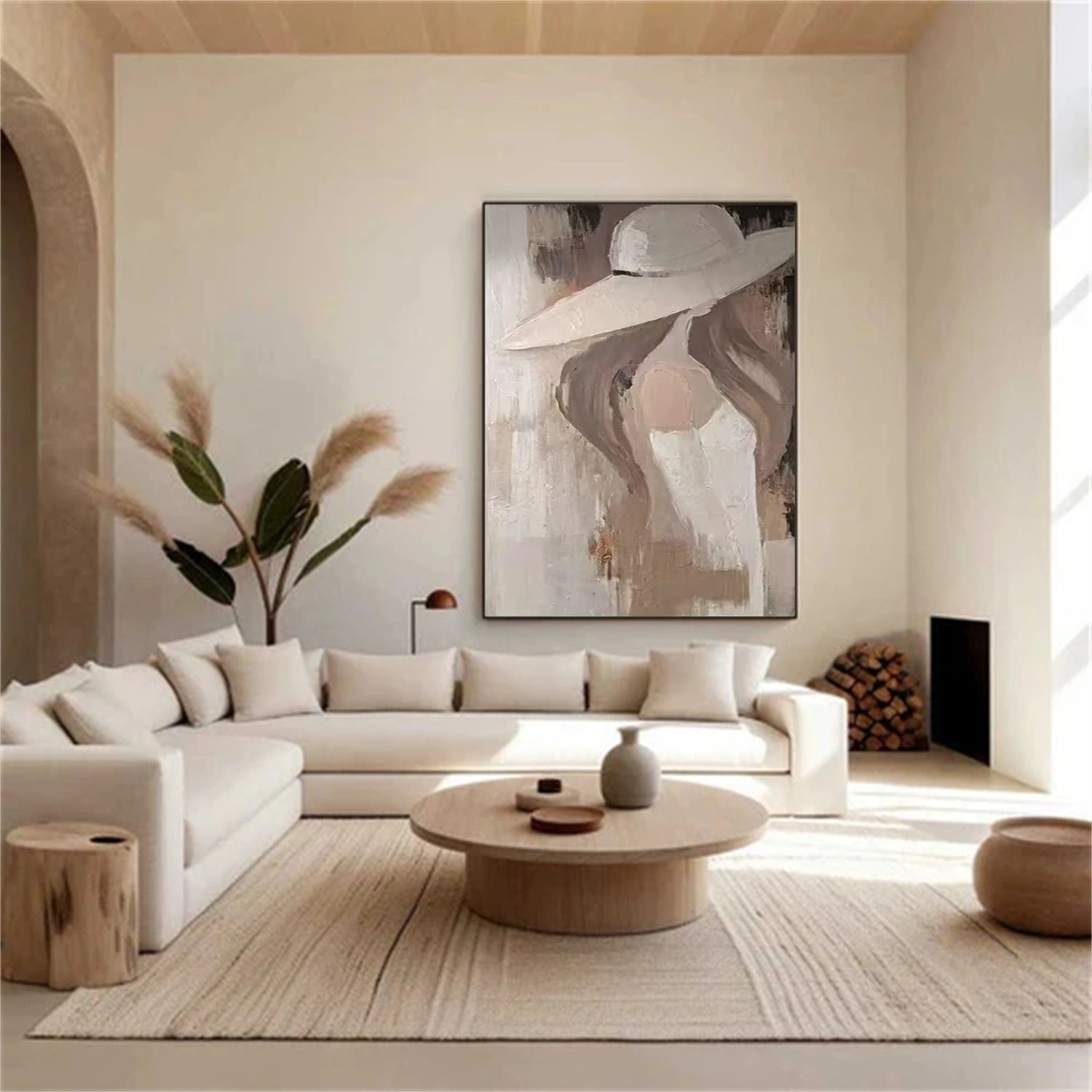 Abstract Portrait Wall Art #WP027