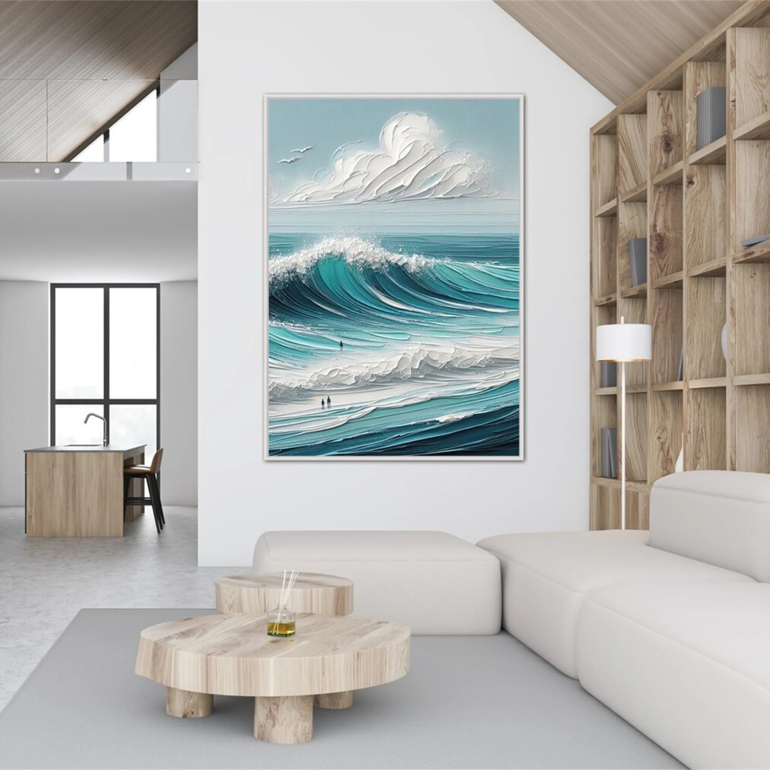 Sky and Ocean painting #SO084