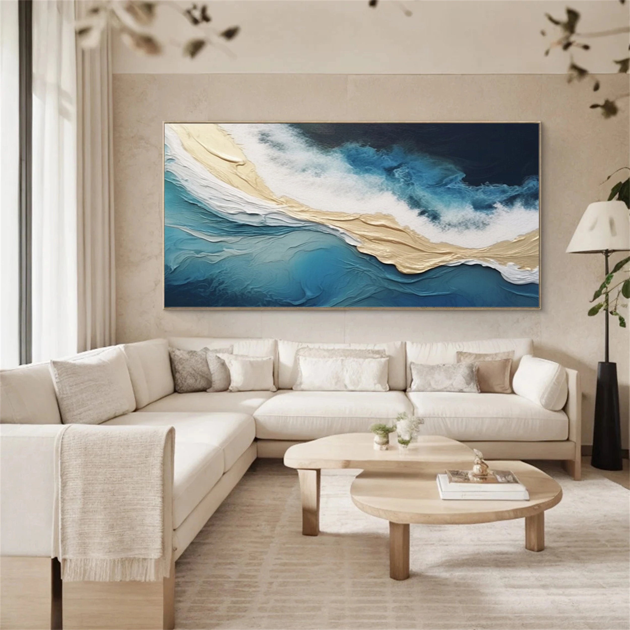 Sky And Ocean Painting #SO062