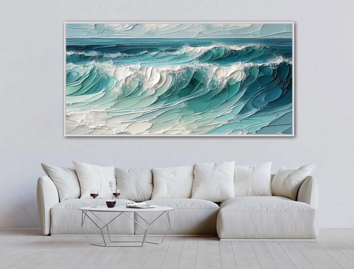 Sky And Ocean Painting #SO175