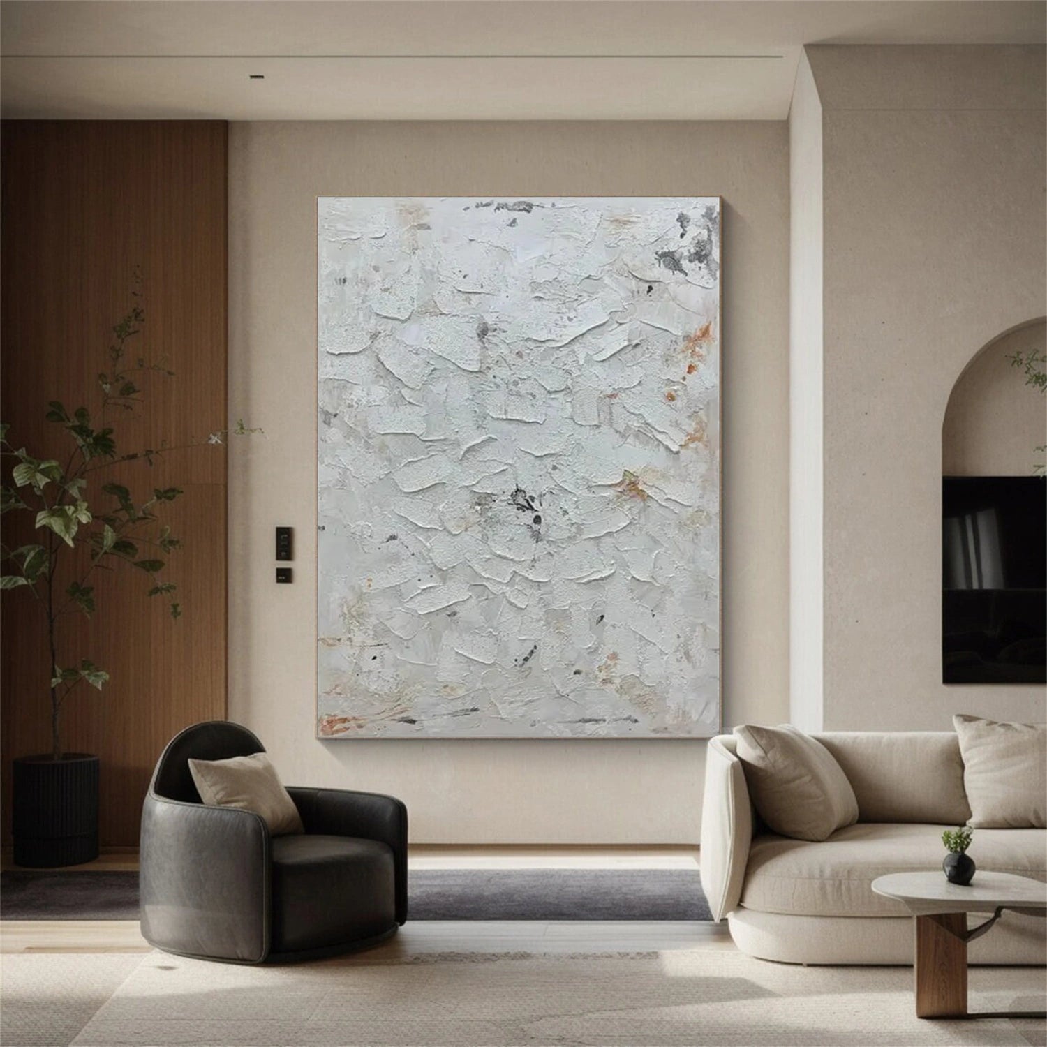 Abstract Textured Wall Art #AW093