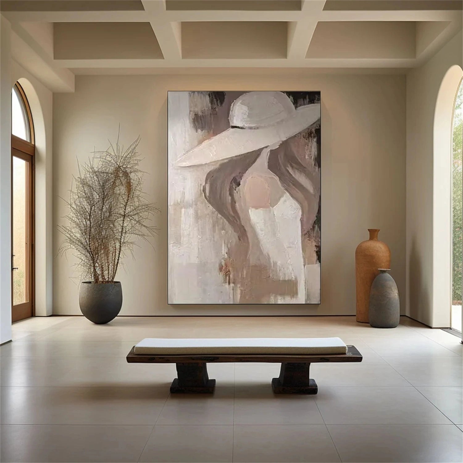 Abstract Portrait Wall Art #WP027