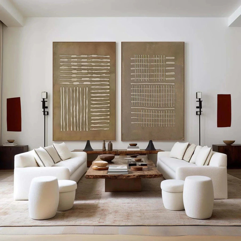 Wabi Sabi Abstract Wall Art Set 2 #WA009