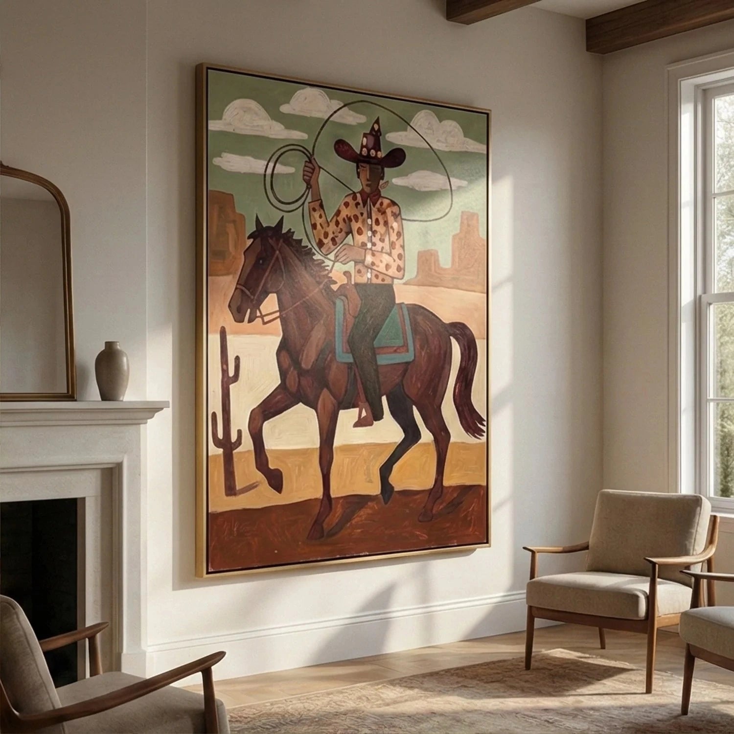 Vintage Americana Art #VA015