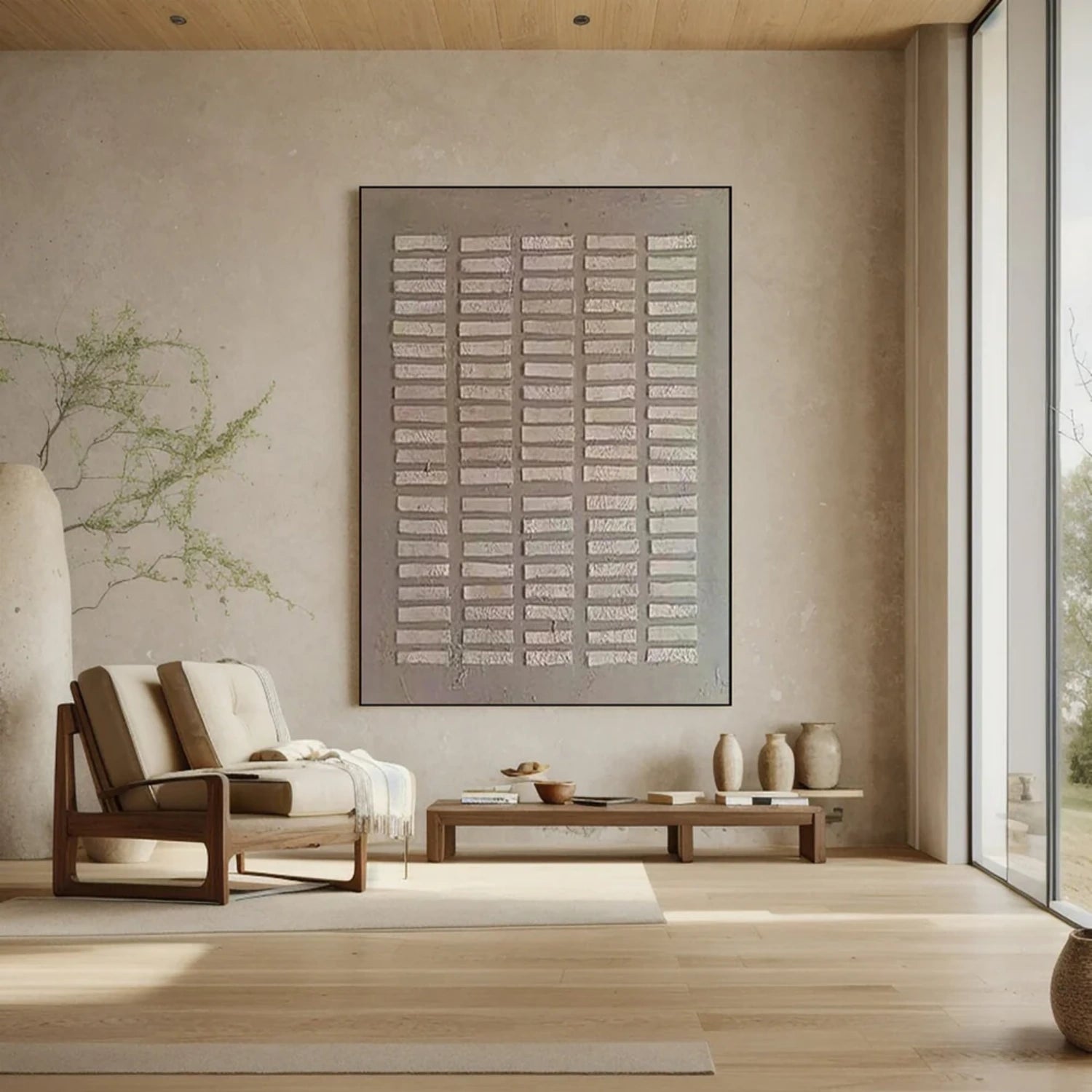 Wabi Sabi Abstract Wall Art #WA179