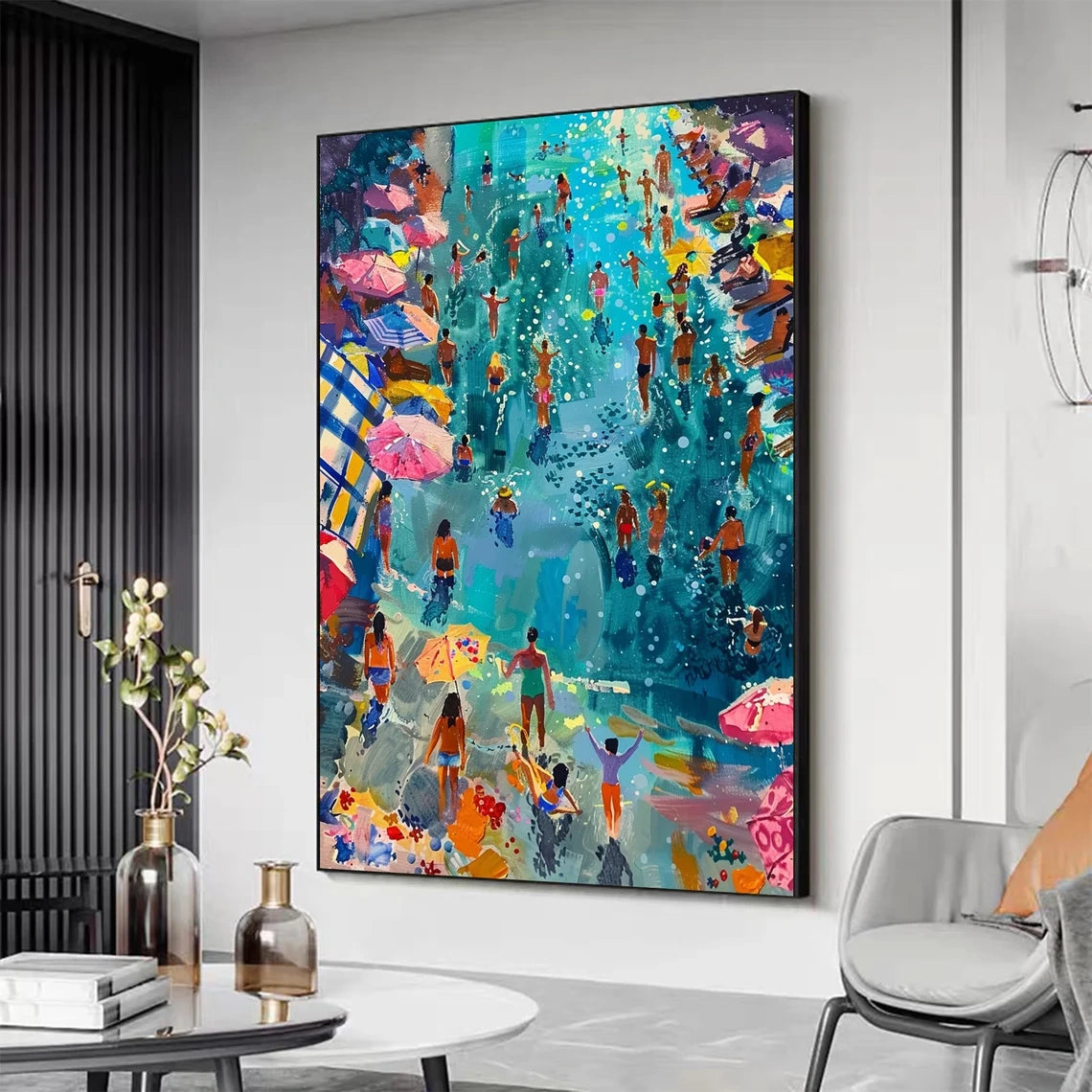 Abstract Portrait Wall Art #WP002