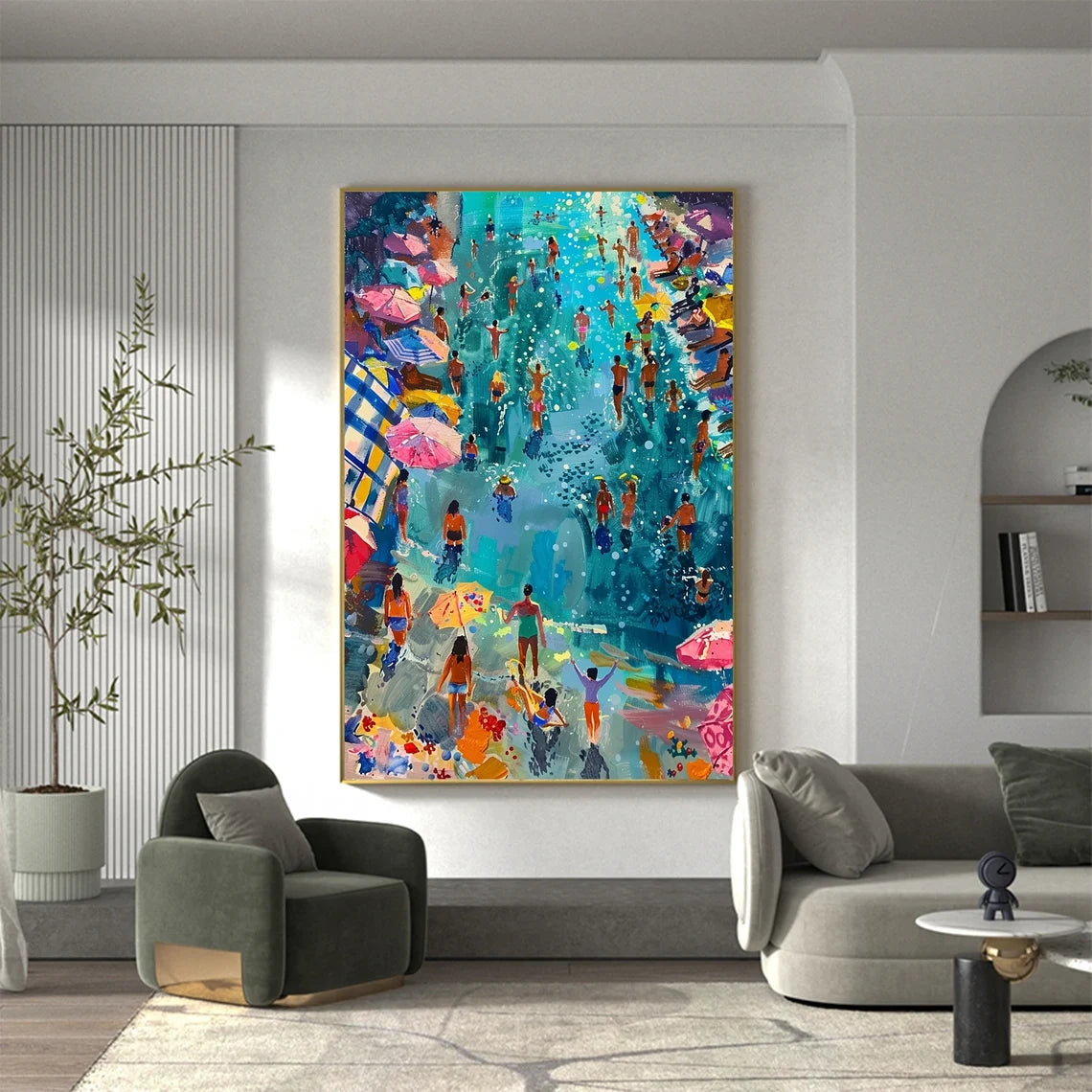 Abstract Portrait Wall Art #WP002