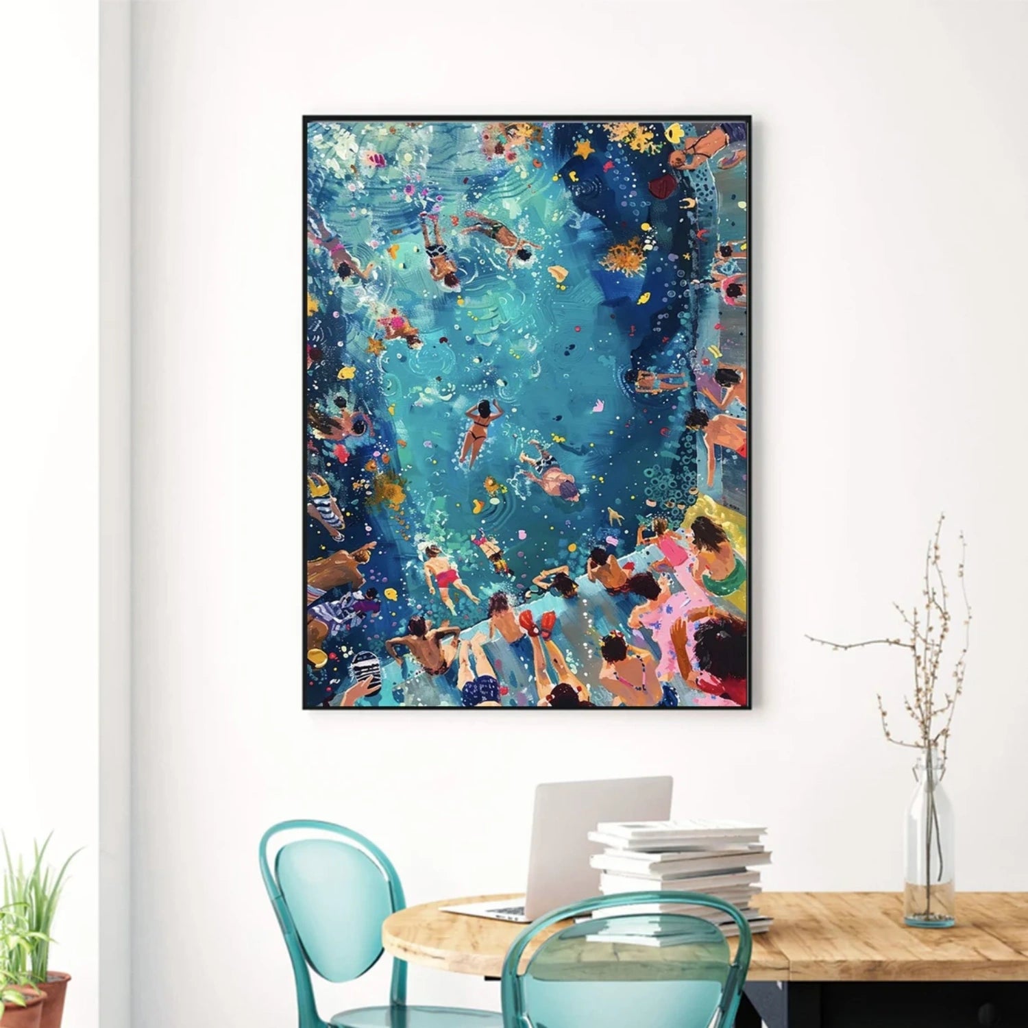 Abstract Portrait Wall Art #WP001