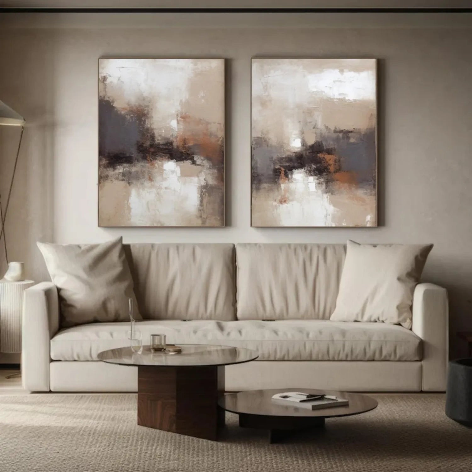 Abstract Wall Art Set of 2 #AW074