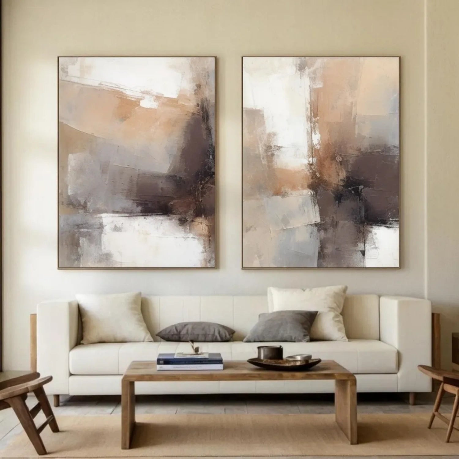 Abstract Wall Art Set of 2 #AW073