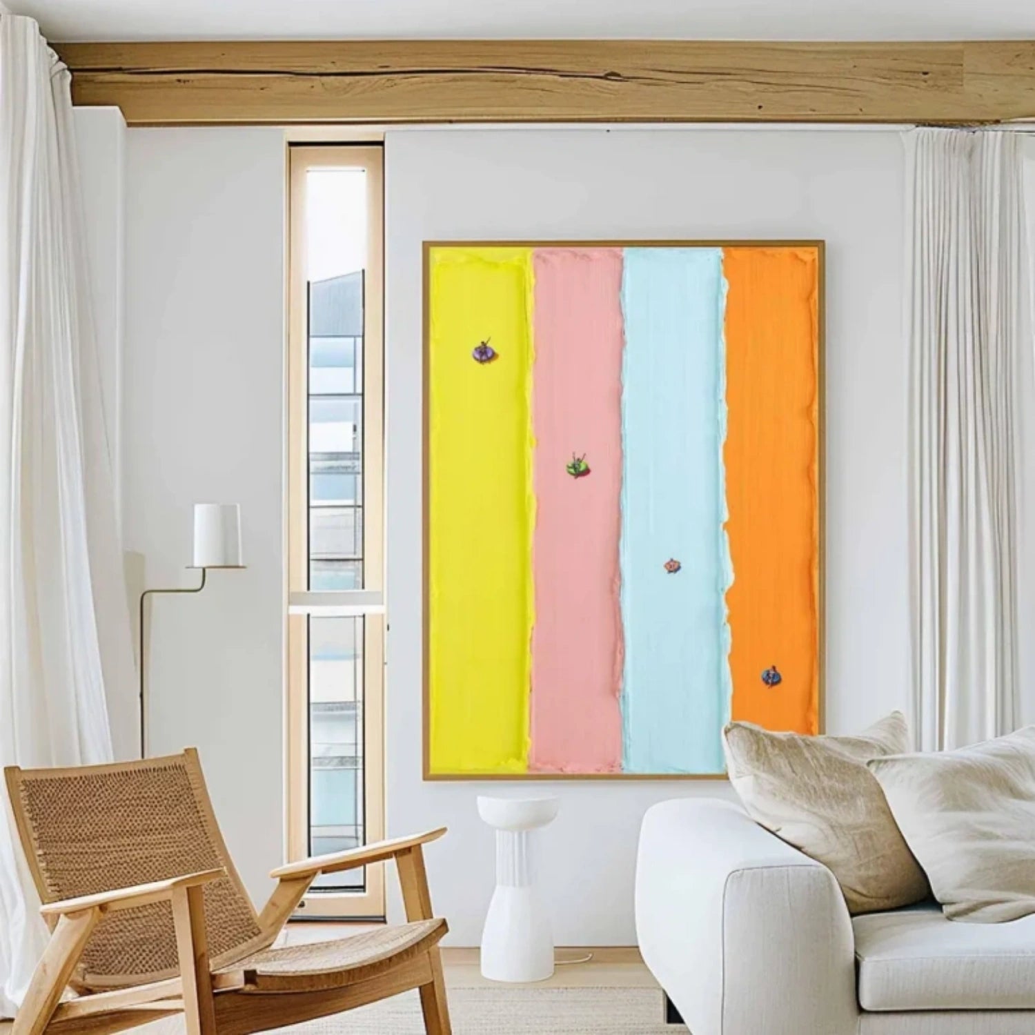 Surfing Sport Textured Wall Art #BA004