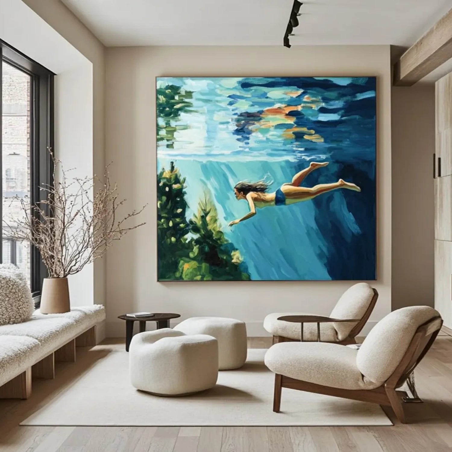 Swimming Sport Wall Art #BA003