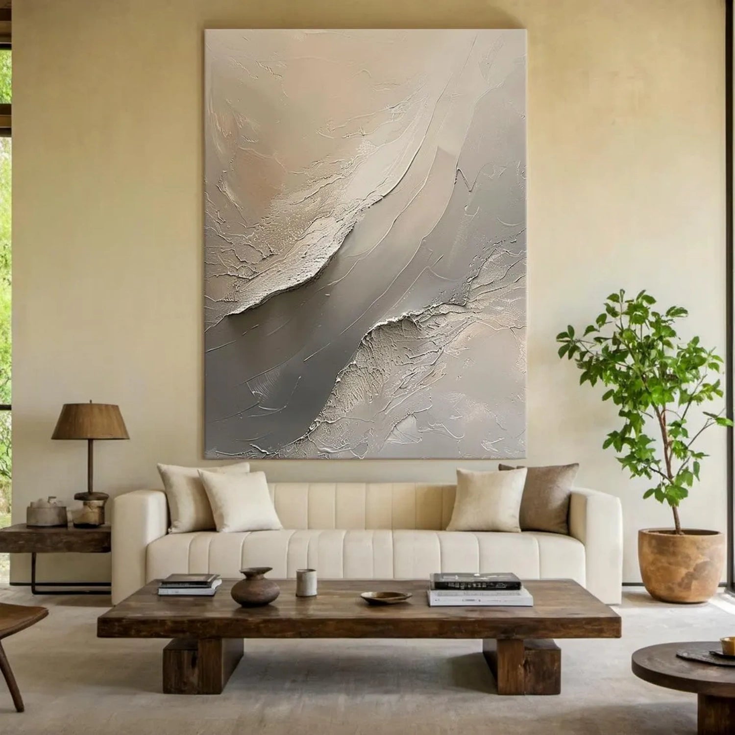 Abstract Textured Wall Art #AW071