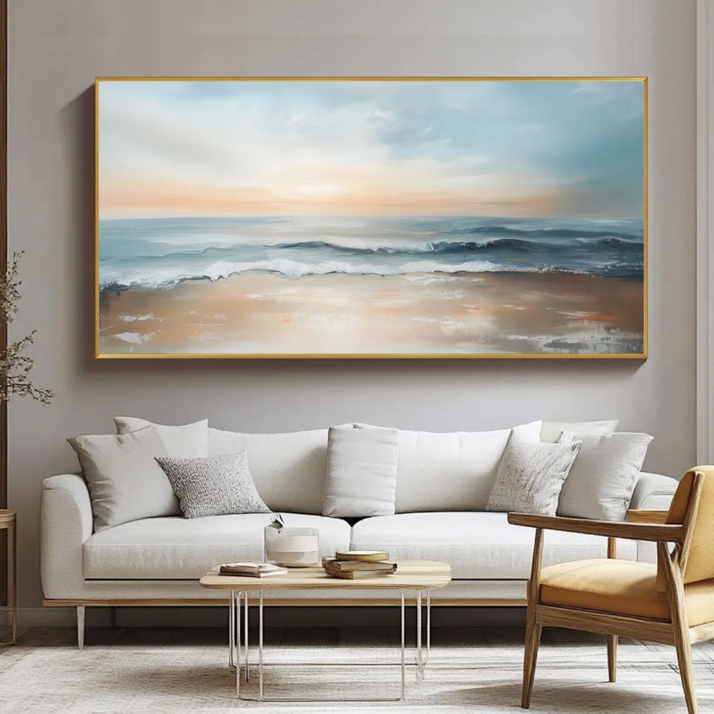 Sky Ocean Abstract Wall Art #SO312