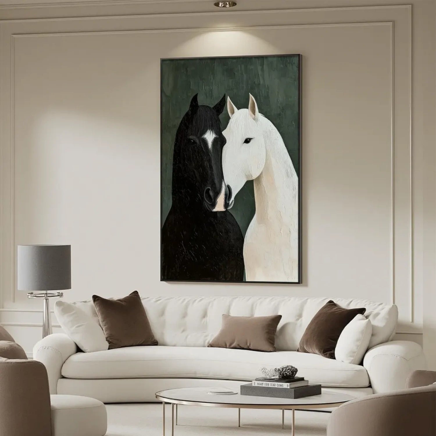 Abstract Animal Art Horse Wall Art #AT023